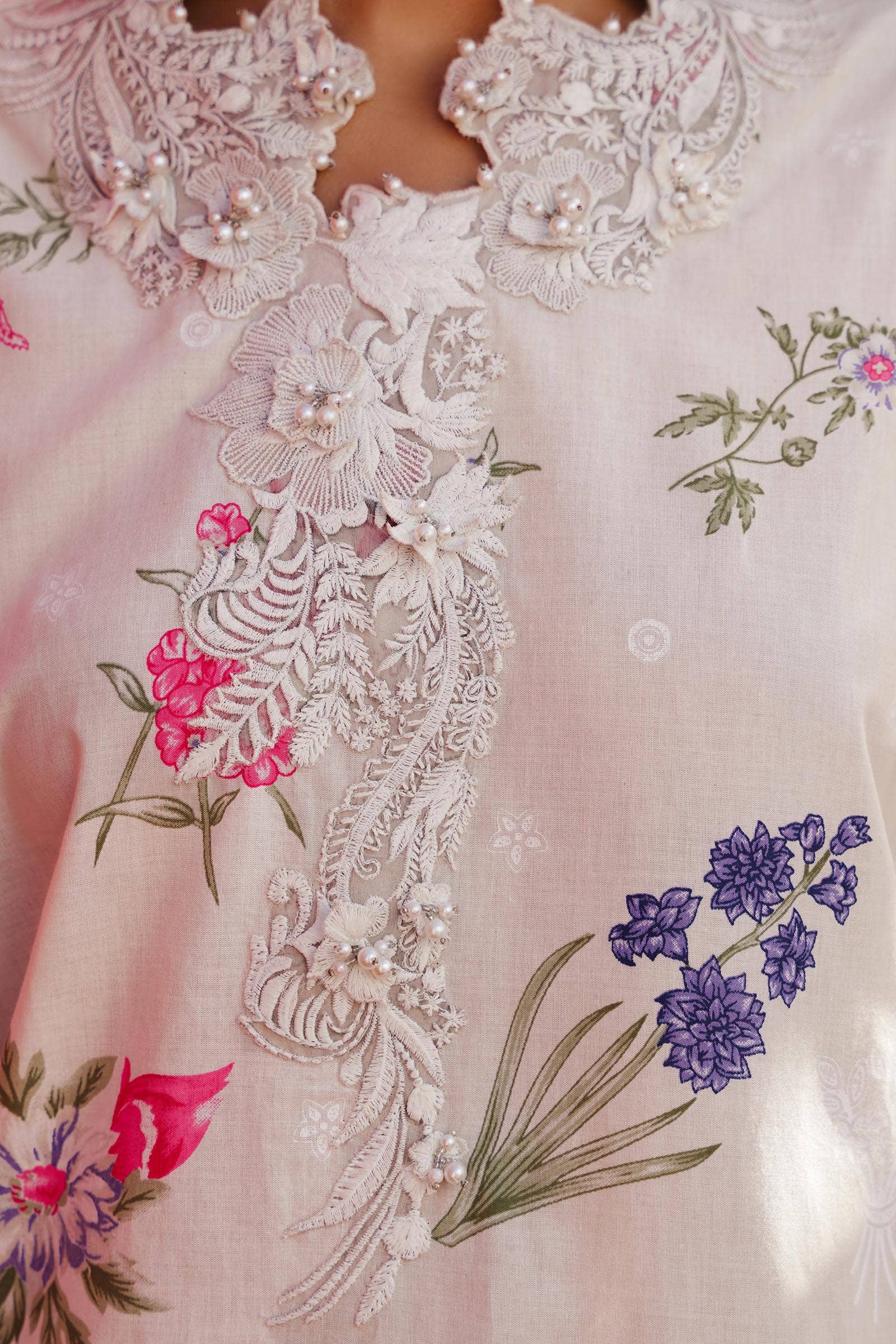 Sana Safinaz | Muzlin Spring 24 | M241-011A-CW - Official Sana Safinaz stockist in UK - Sakeena London