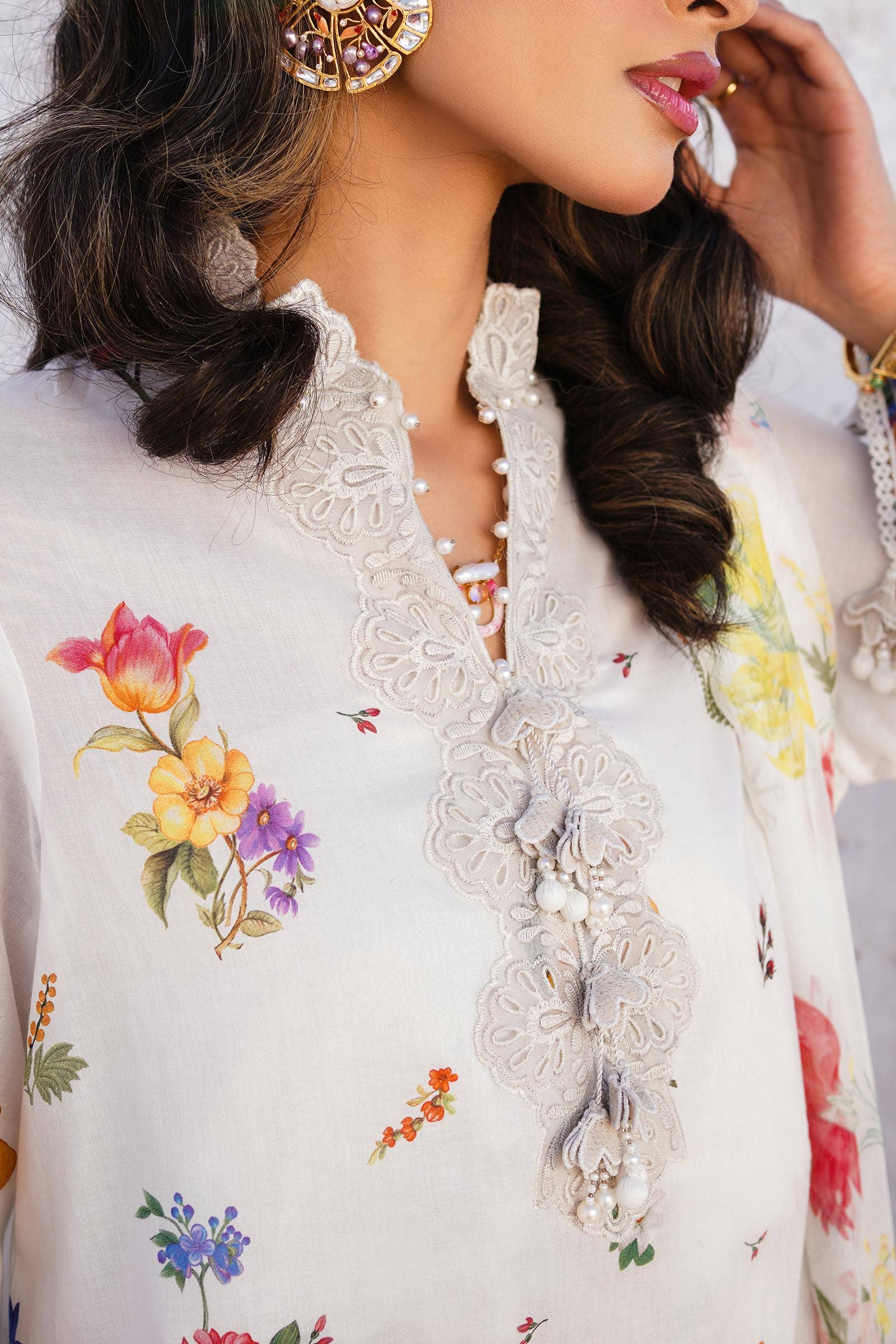 Sana Safinaz | Muzlin Spring 24 | M241-012A-CI - Official Sana Safinaz stockist in UK - Sakeena London
