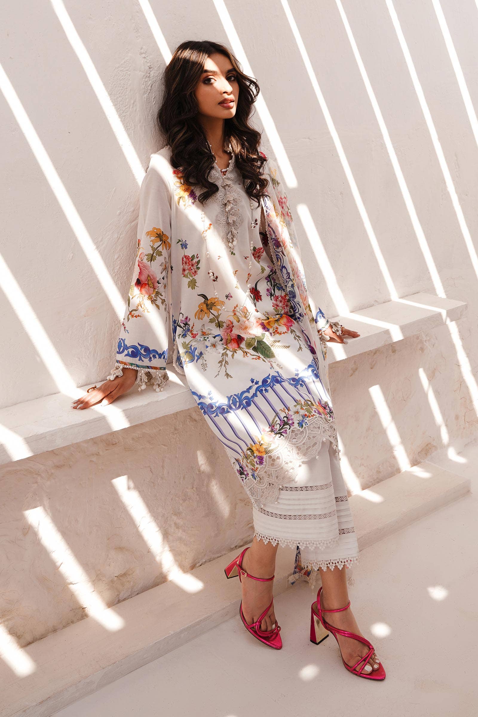 Sana Safinaz | Muzlin Spring 24 | M241-012A-CI - Official Sana Safinaz stockist in UK - Sakeena London