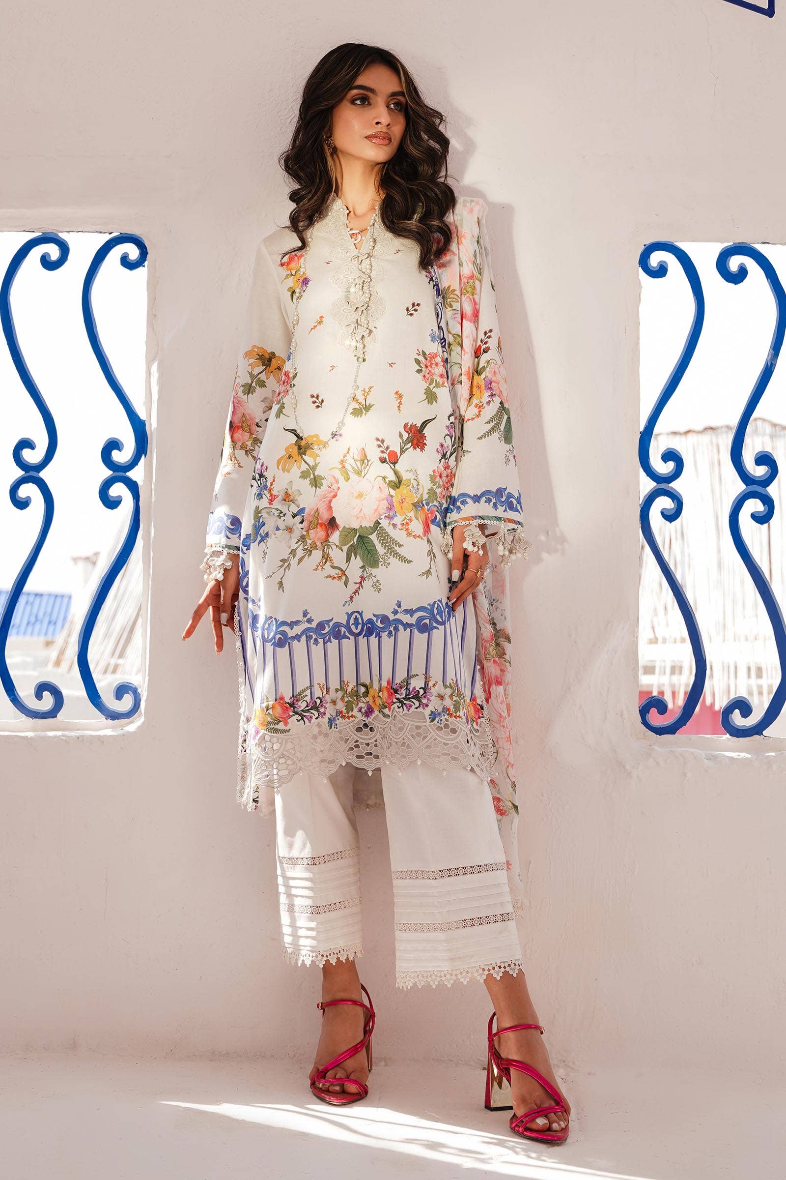 Sana Safinaz | Muzlin Spring 24 | M241-012A-CI - Official Sana Safinaz stockist in UK - Sakeena London