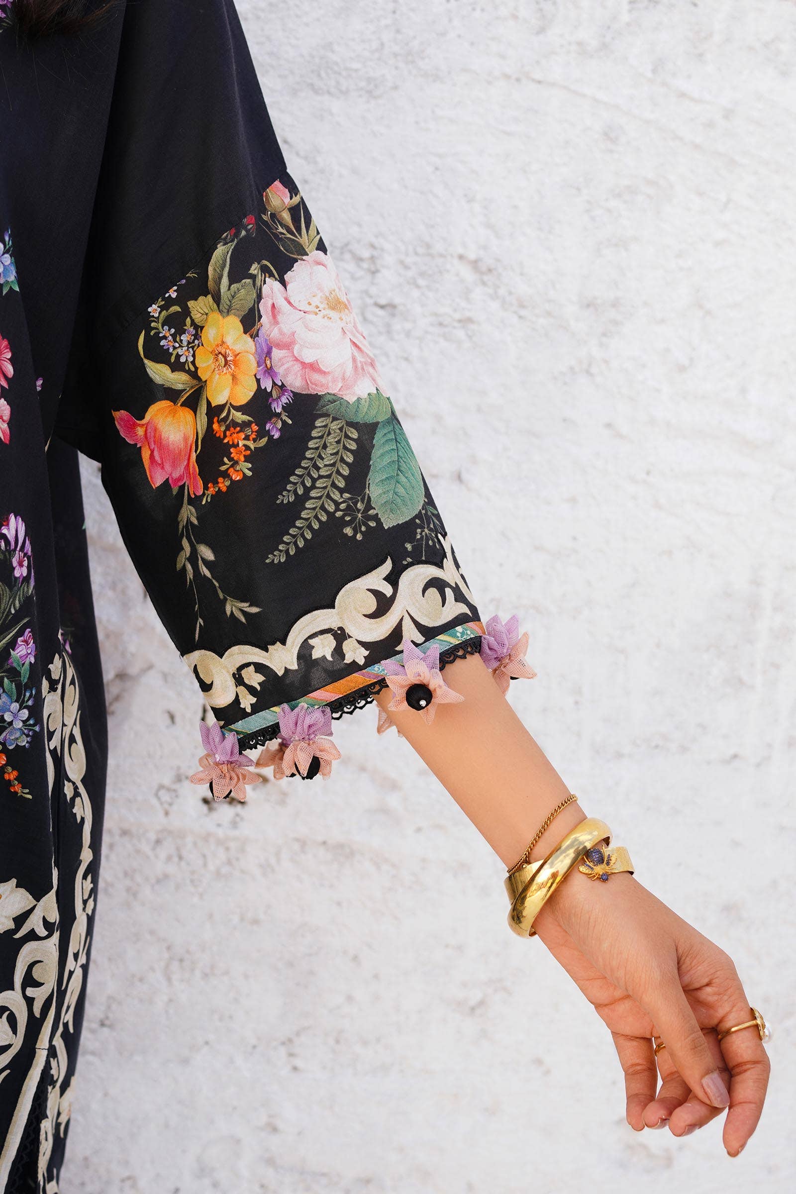Sana Safinaz | Muzlin Spring 24 | M241-012B-CI - Official Sana Safinaz stockist in UK - Sakeena London