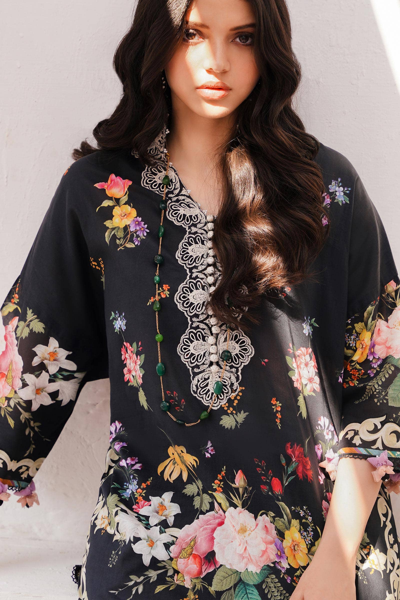 Sana Safinaz | Muzlin Spring 24 | M241-012B-CI - Official Sana Safinaz stockist in UK - Sakeena London