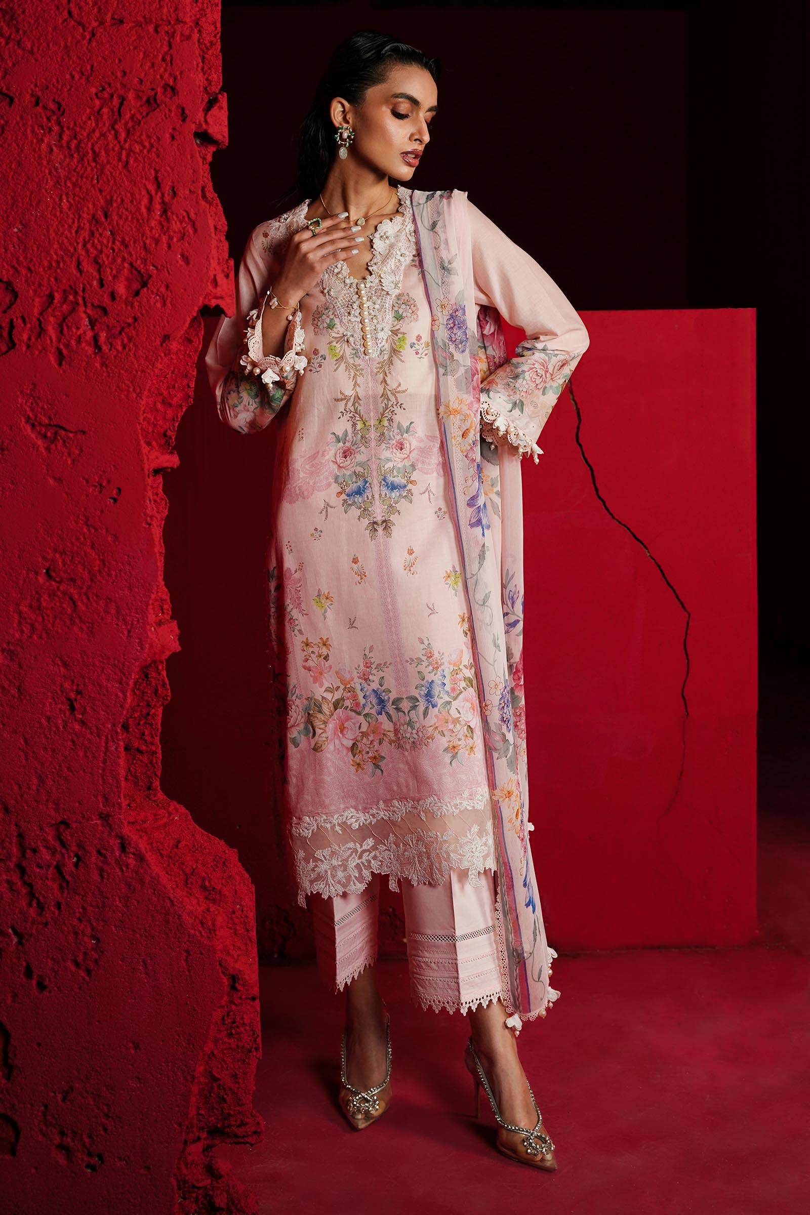 Sana Safinaz | Muzlin Spring 24 | M241-013A-CI - Official Sana Safinaz stockist in UK - Sakeena London