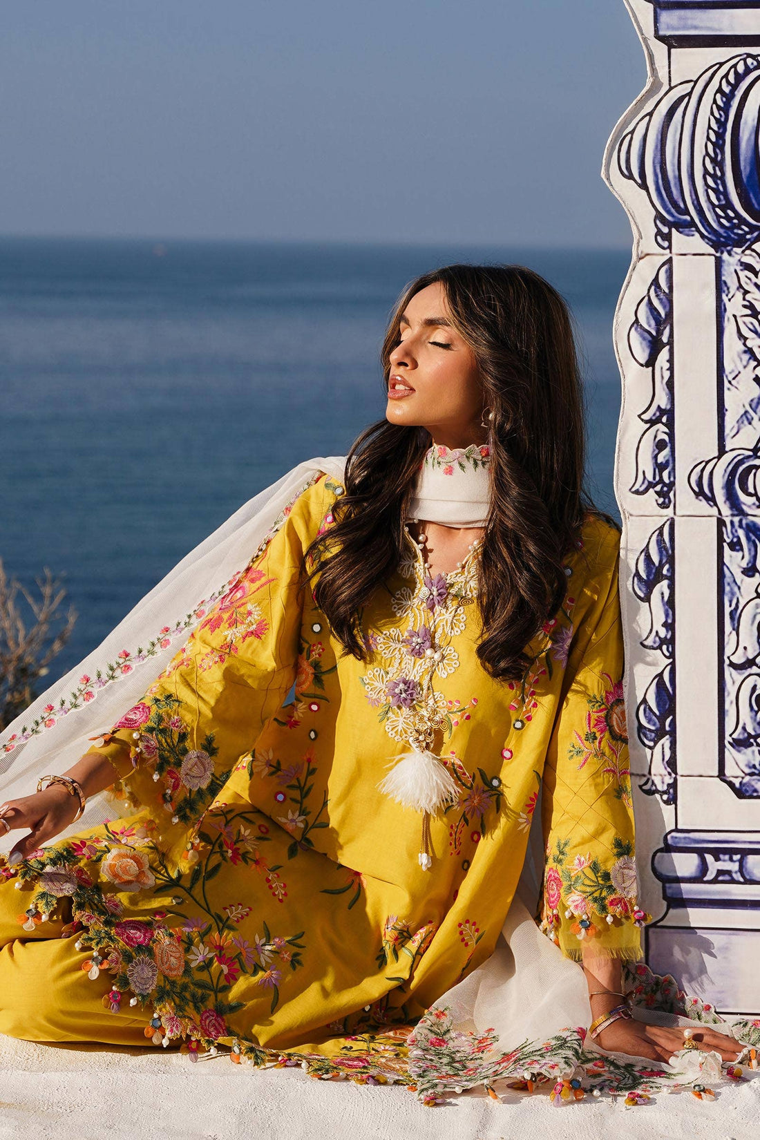 Sana Safinaz | Muzlin Spring 24 | M241-002A-CX - Official Sana Safinaz stockist in UK - Sakeena London