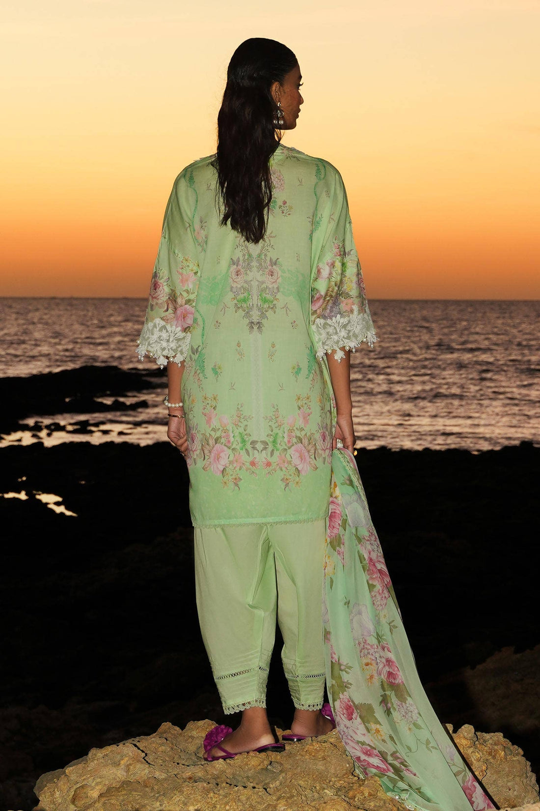 Sana Safinaz | Muzlin Spring 24 | M241-013B-CI - Official Sana Safinaz stockist in UK - Sakeena London