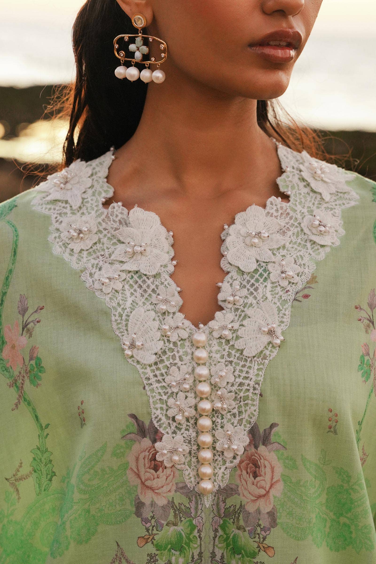 Sana Safinaz | Muzlin Spring 24 | M241-013B-CI - Official Sana Safinaz stockist in UK - Sakeena London