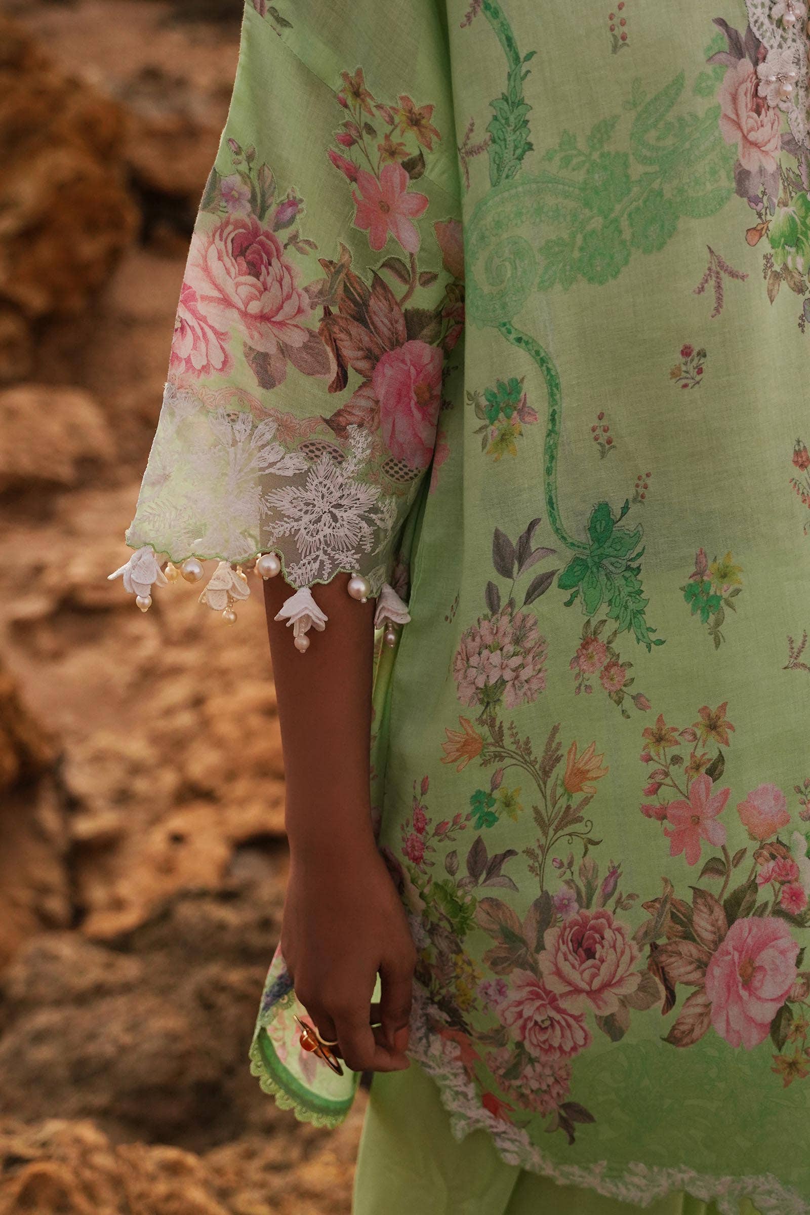 Sana Safinaz | Muzlin Spring 24 | M241-013B-CI - Official Sana Safinaz stockist in UK - Sakeena London