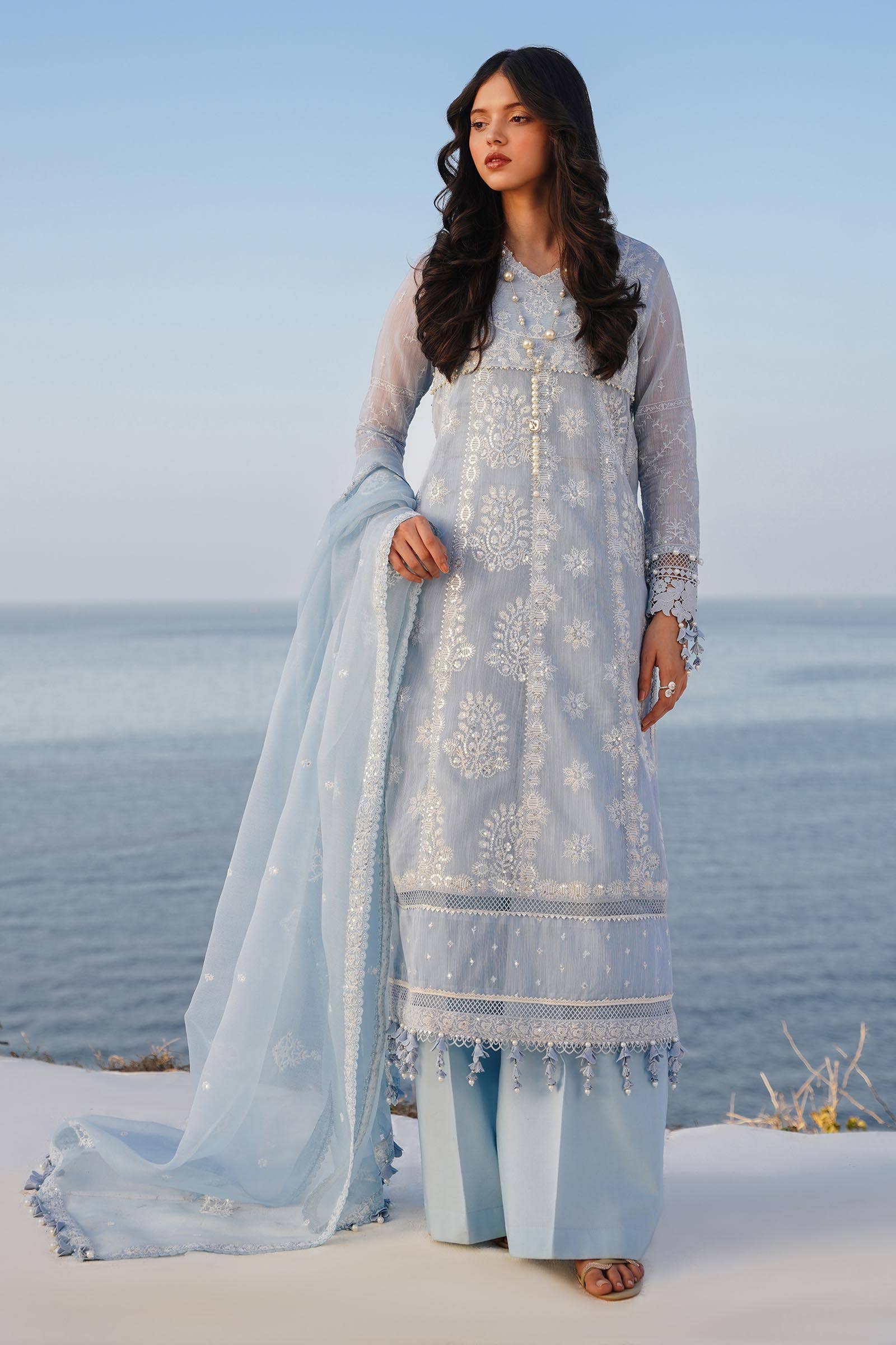 Sana Safinaz | Muzlin Spring 24 | M241-014B-CX - Official Sana Safinaz stockist in UK - Sakeena London