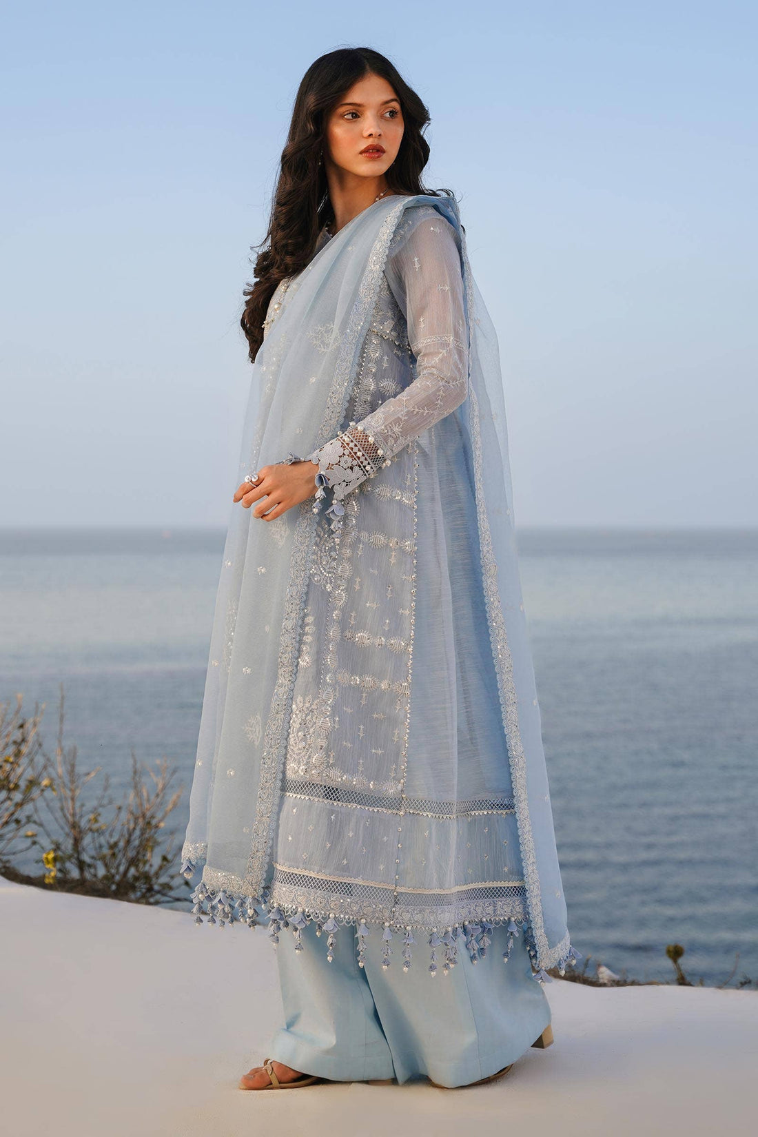 Sana Safinaz | Muzlin Spring 24 | M241-014B-CX - Official Sana Safinaz stockist in UK - Sakeena London