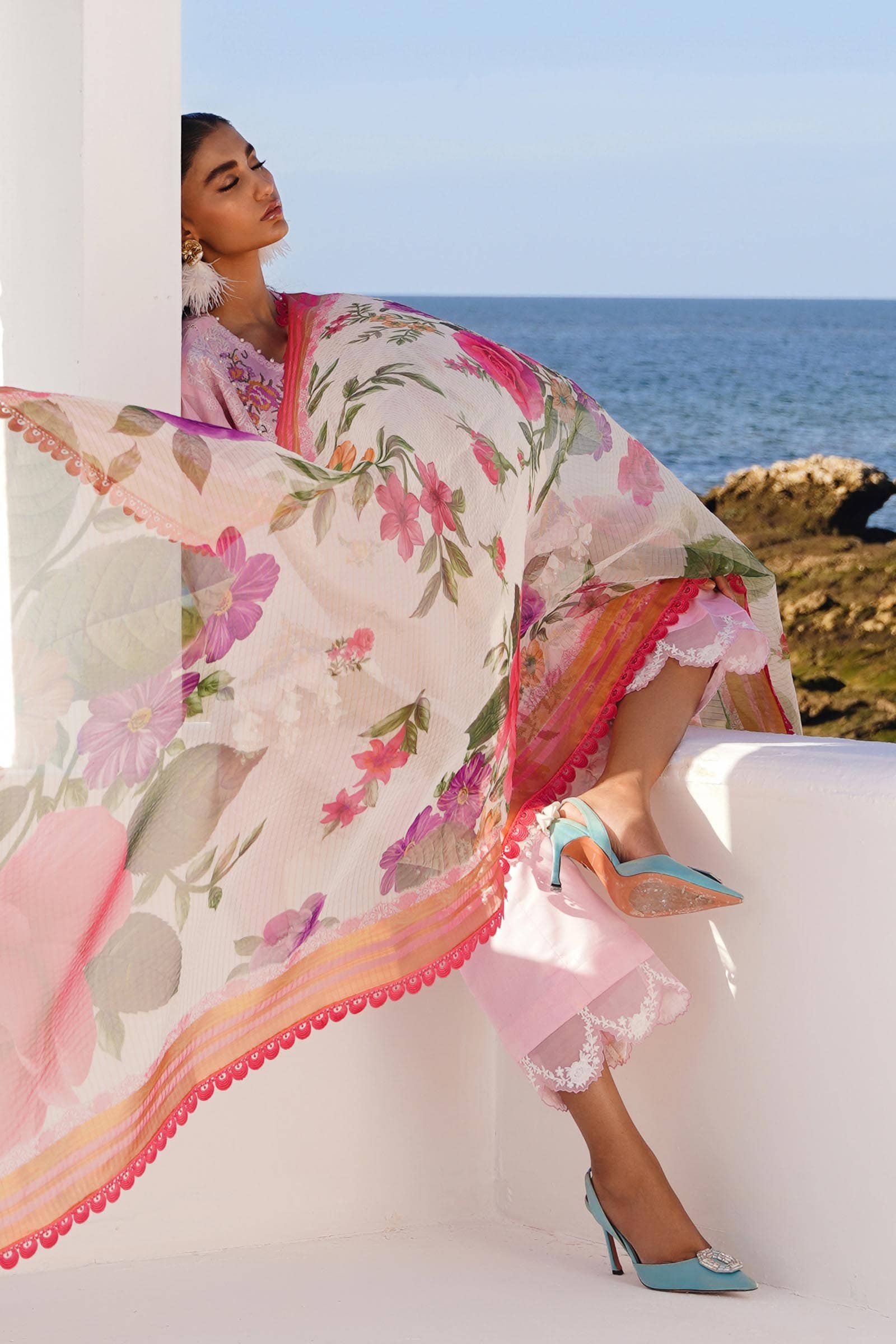 Sana Safinaz | Muzlin Spring 24 | M241-016A-CL - Official Sana Safinaz stockist in UK - Sakeena London