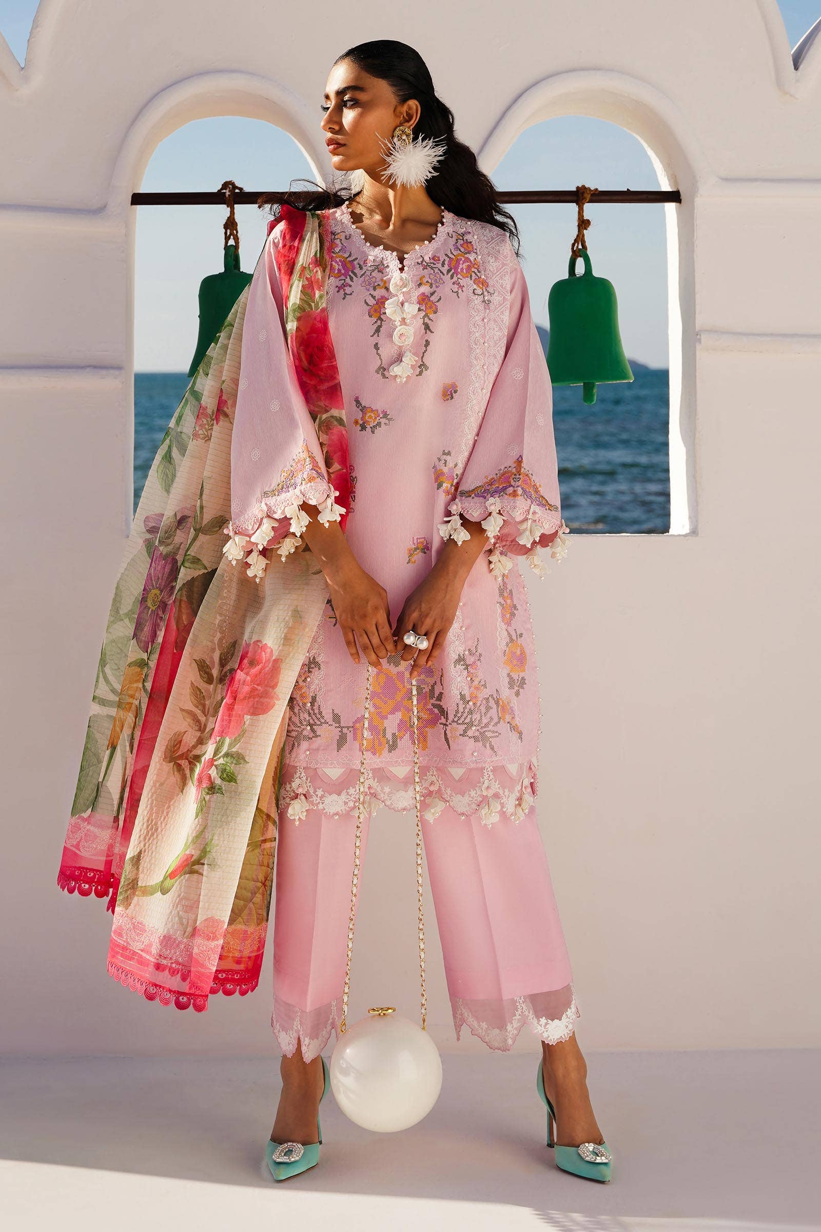Sana Safinaz | Muzlin Spring 24 | M241-016A-CL - Official Sana Safinaz stockist in UK - Sakeena London