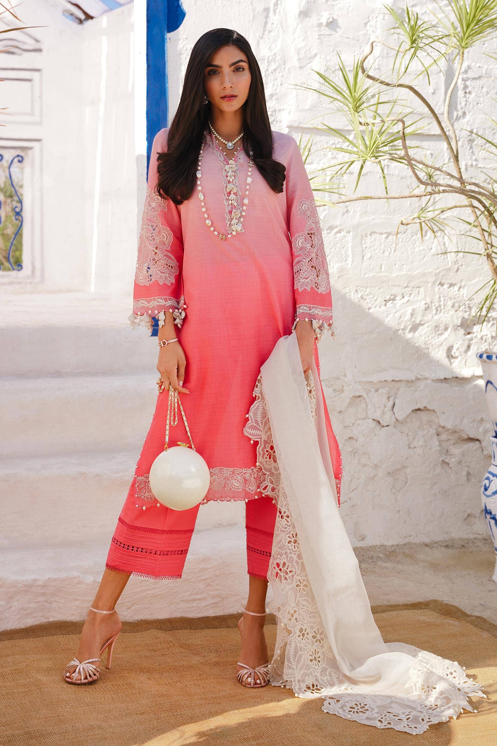 Sana Safinaz | Muzlin Spring 24 | M241-017A-CW - Official Sana Safinaz stockist in UK - Sakeena London