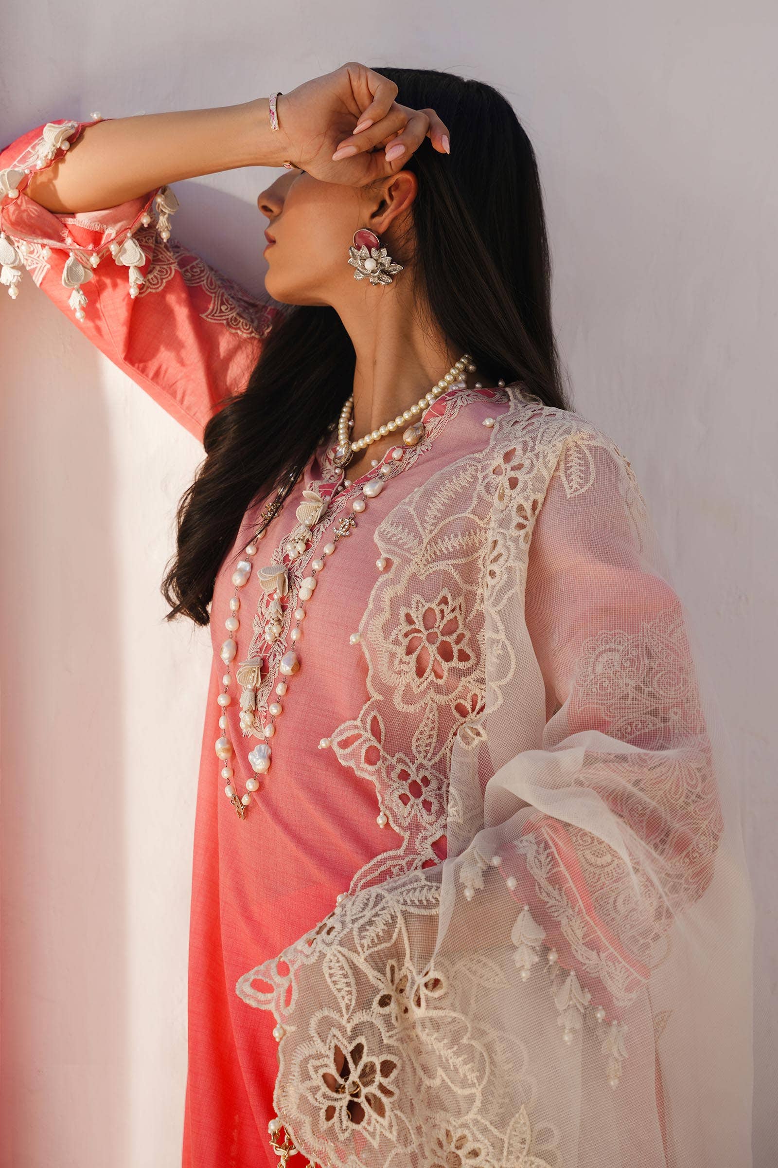 Sana Safinaz | Muzlin Spring 24 | M241-017A-CW - Official Sana Safinaz stockist in UK - Sakeena London