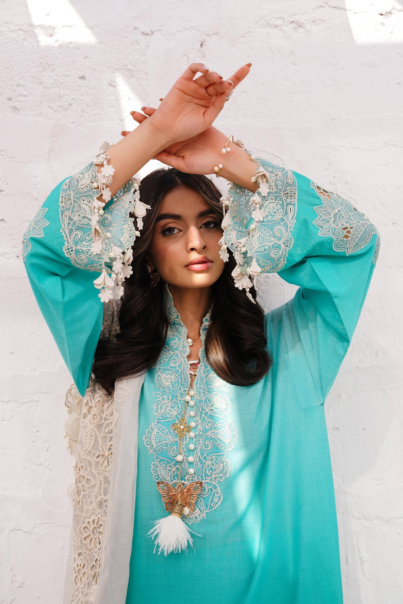 Sana Safinaz | Muzlin Spring 24 | M241-017B-CW - Official Sana Safinaz stockist in UK - Sakeena London