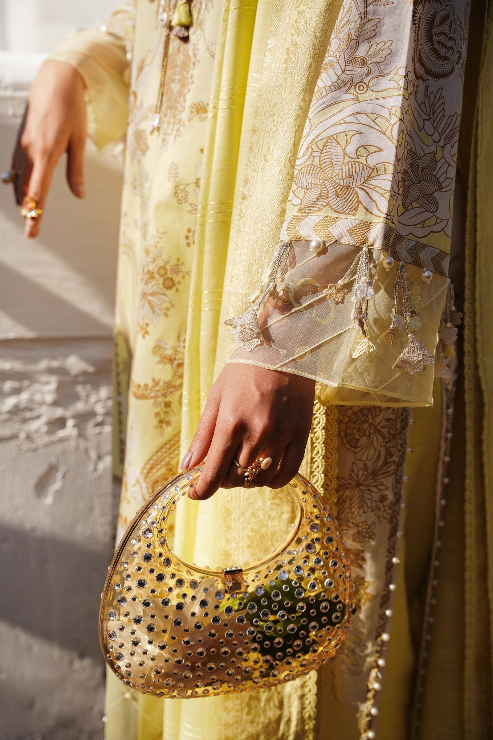 Sana Safinaz | Muzlin Spring 24 | M241-018A-CM - Official Sana Safinaz stockist in UK - Sakeena London