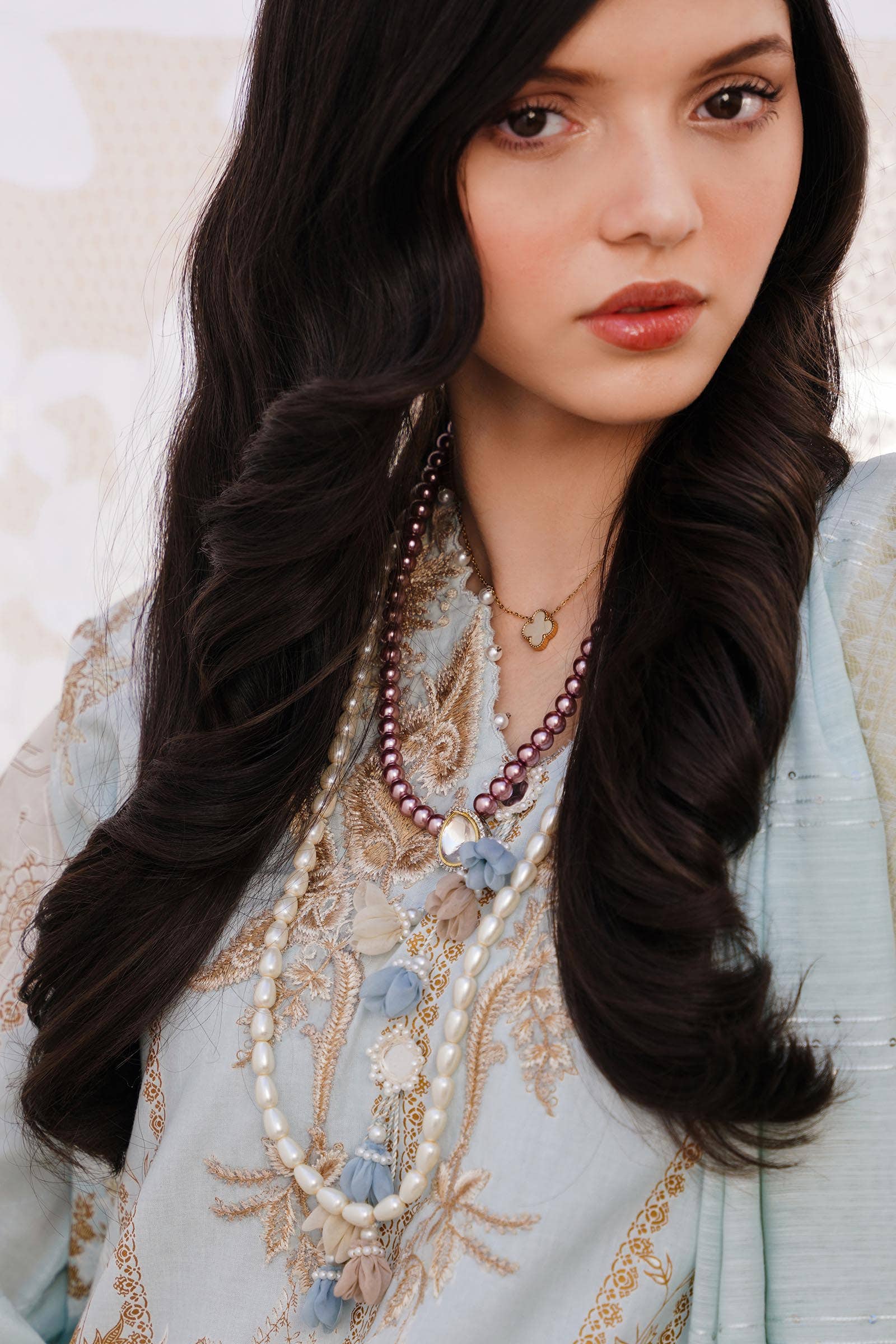 Sana Safinaz | Muzlin Spring 24 | M241-018B-CM - Official Sana Safinaz stockist in UK - Sakeena London