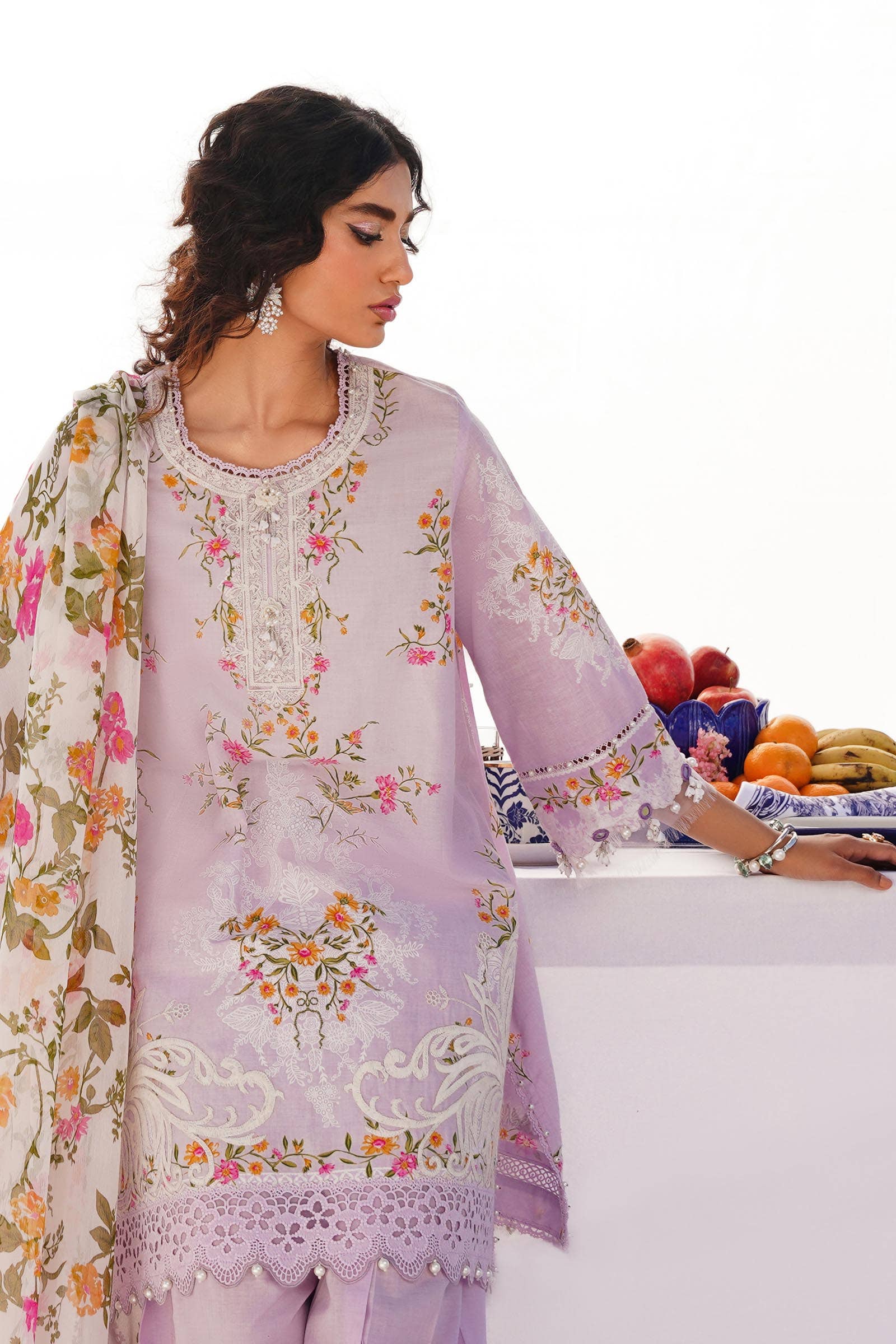 Sana Safinaz | Muzlin Spring 24 | M241-019A-CI - Official Sana Safinaz stockist in UK - Sakeena London