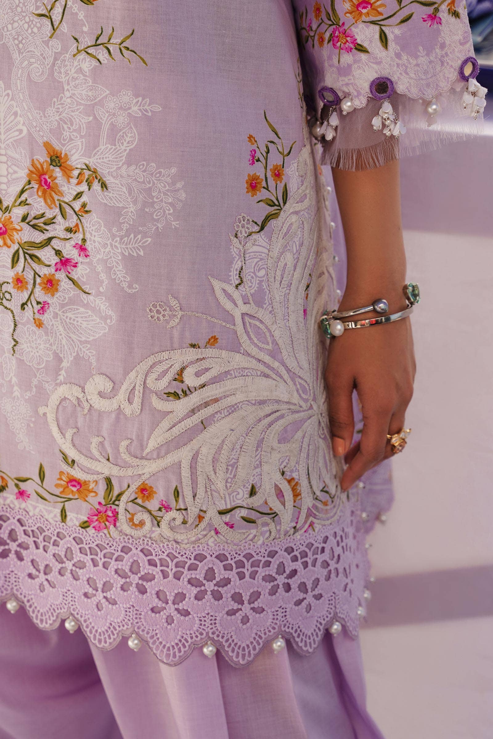 Sana Safinaz | Muzlin Spring 24 | M241-019A-CI - Official Sana Safinaz stockist in UK - Sakeena London