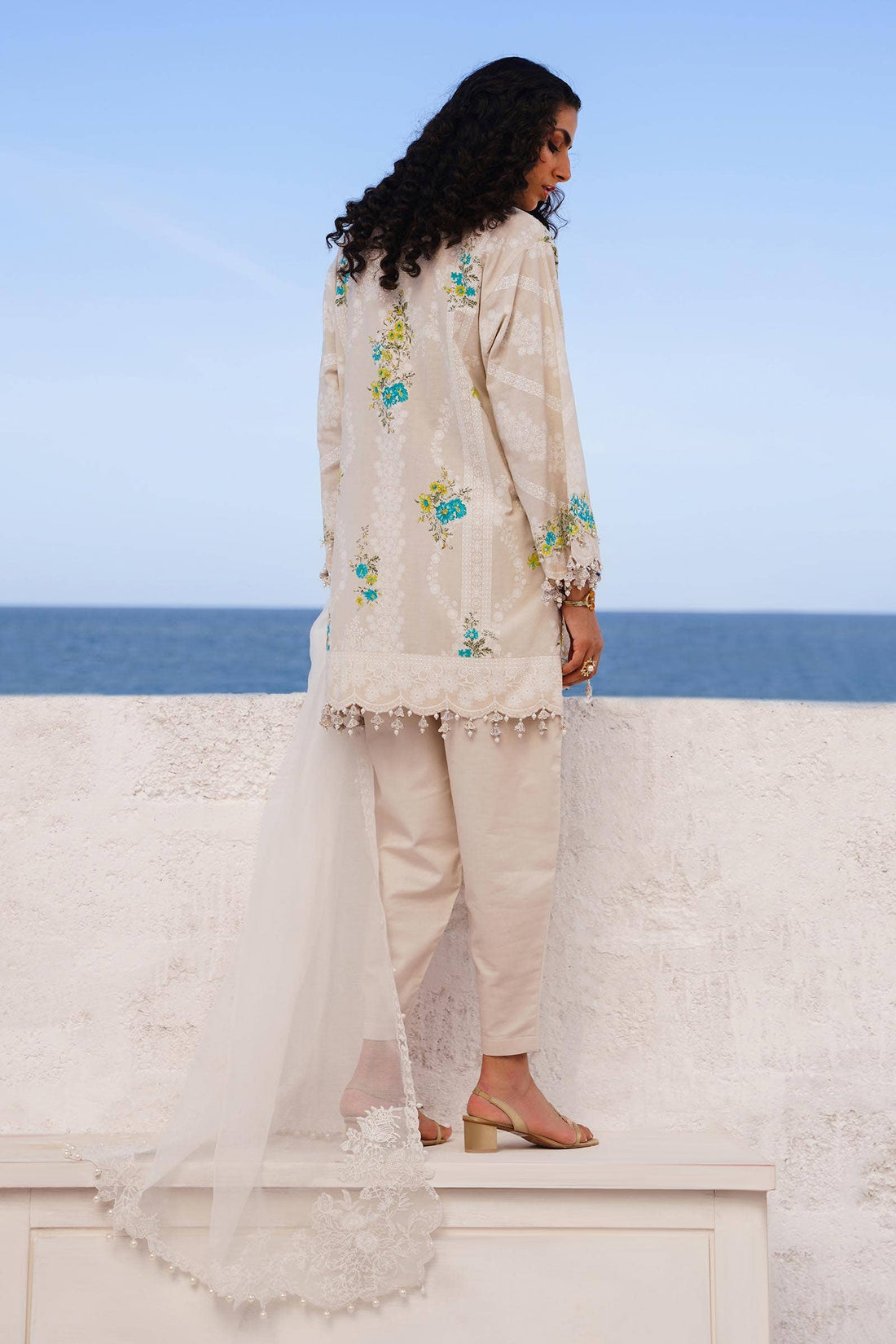 Sana Safinaz | Muzlin Spring 24 | M241-020A-CW - Official Sana Safinaz stockist in UK - Sakeena London