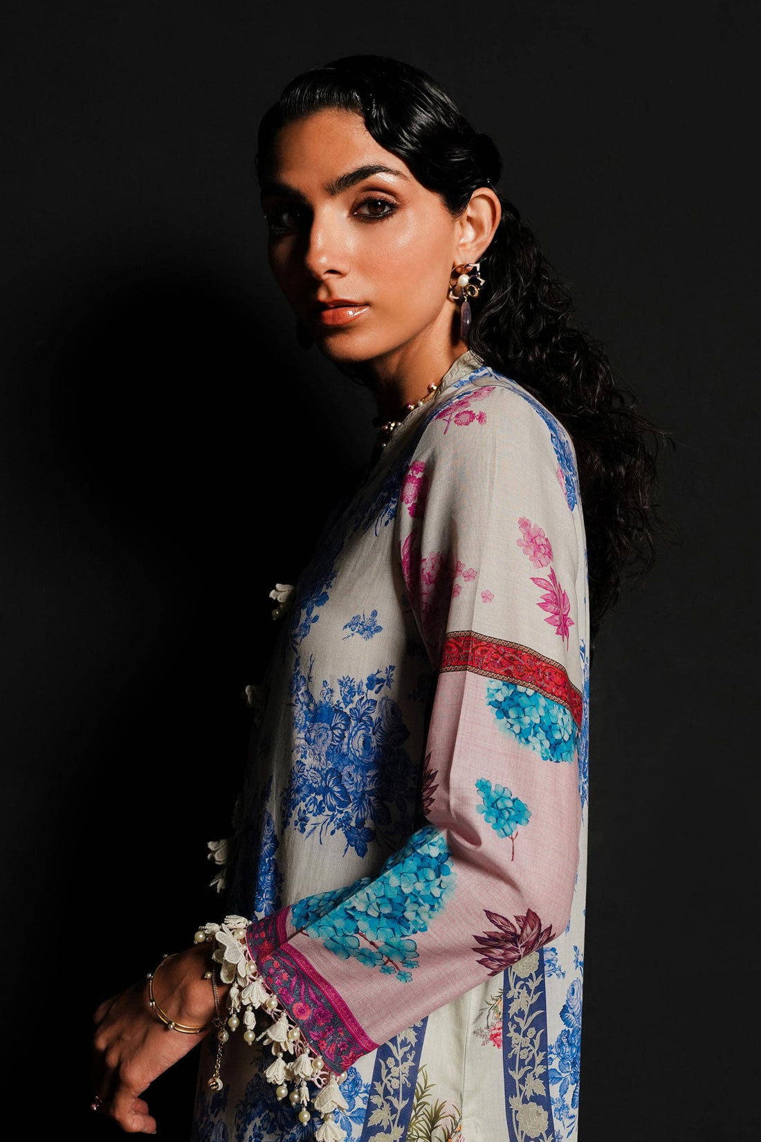Sana Safinaz | Muzlin Spring 24 | M241-003A-CI - Official Sana Safinaz stockist in UK - Sakeena London