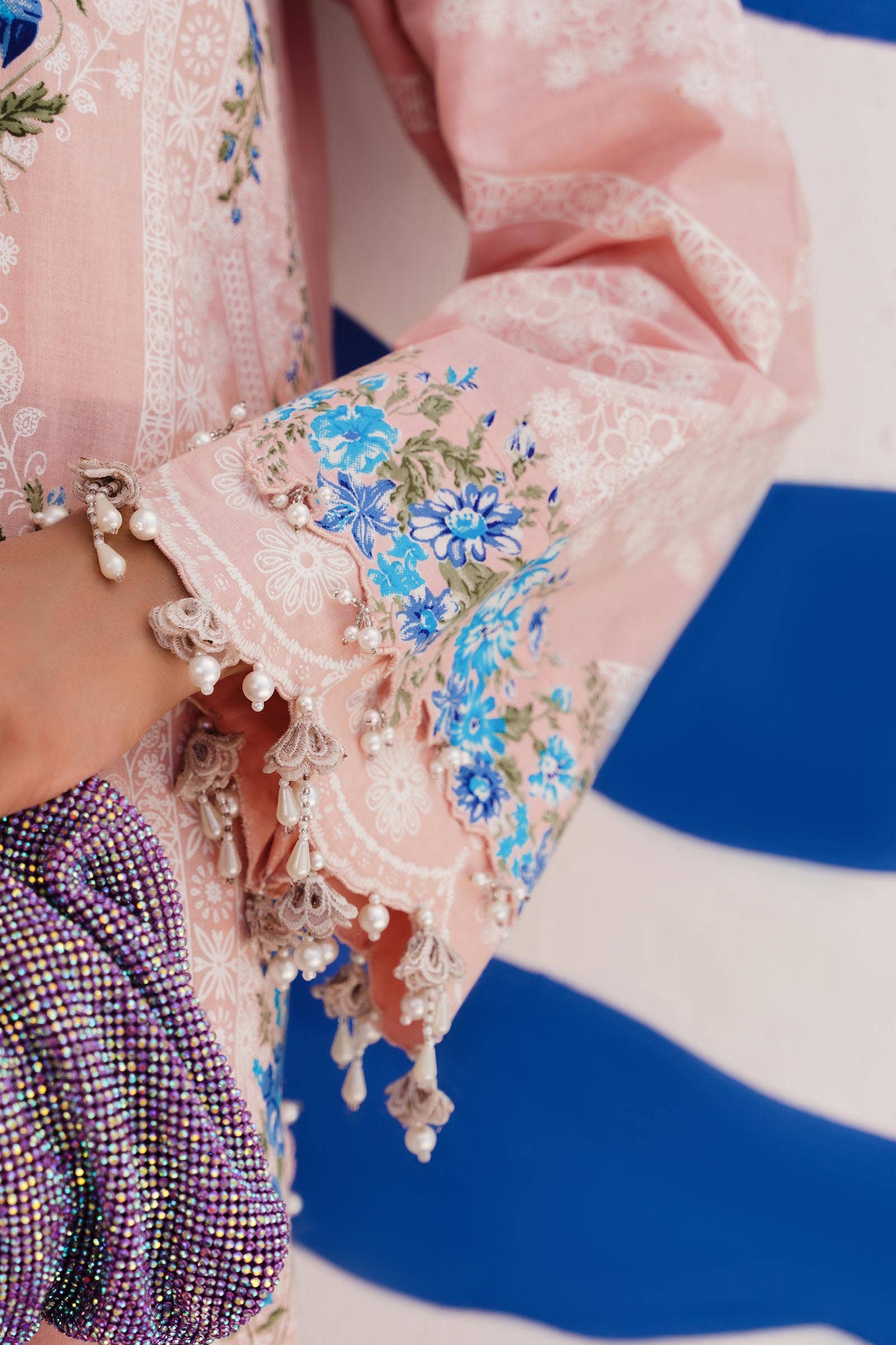 Sana Safinaz | Muzlin Spring 24 | M241-020B-CW - Official Sana Safinaz stockist in UK - Sakeena London