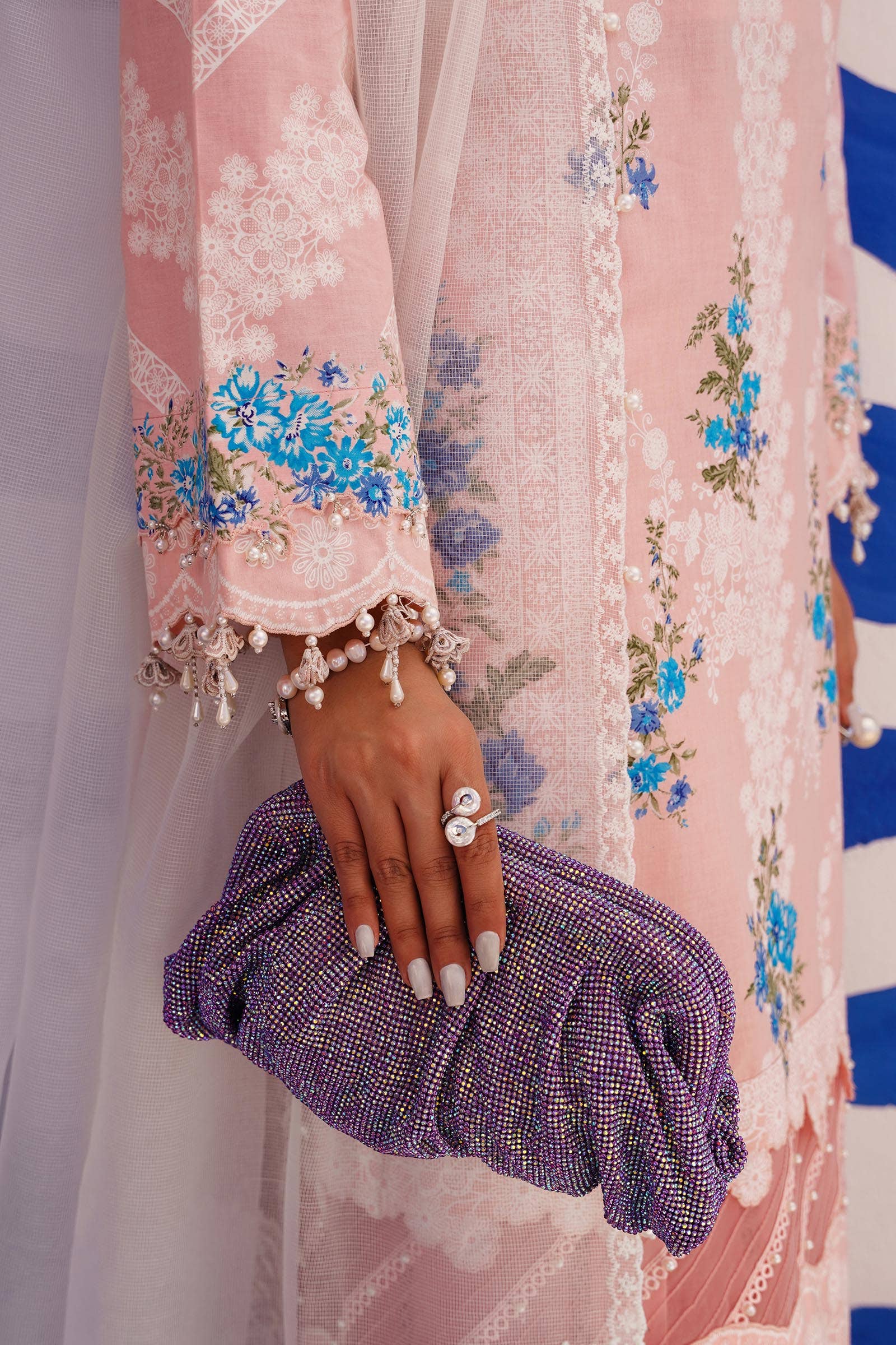 Sana Safinaz | Muzlin Spring 24 | M241-020B-CW - Official Sana Safinaz stockist in UK - Sakeena London