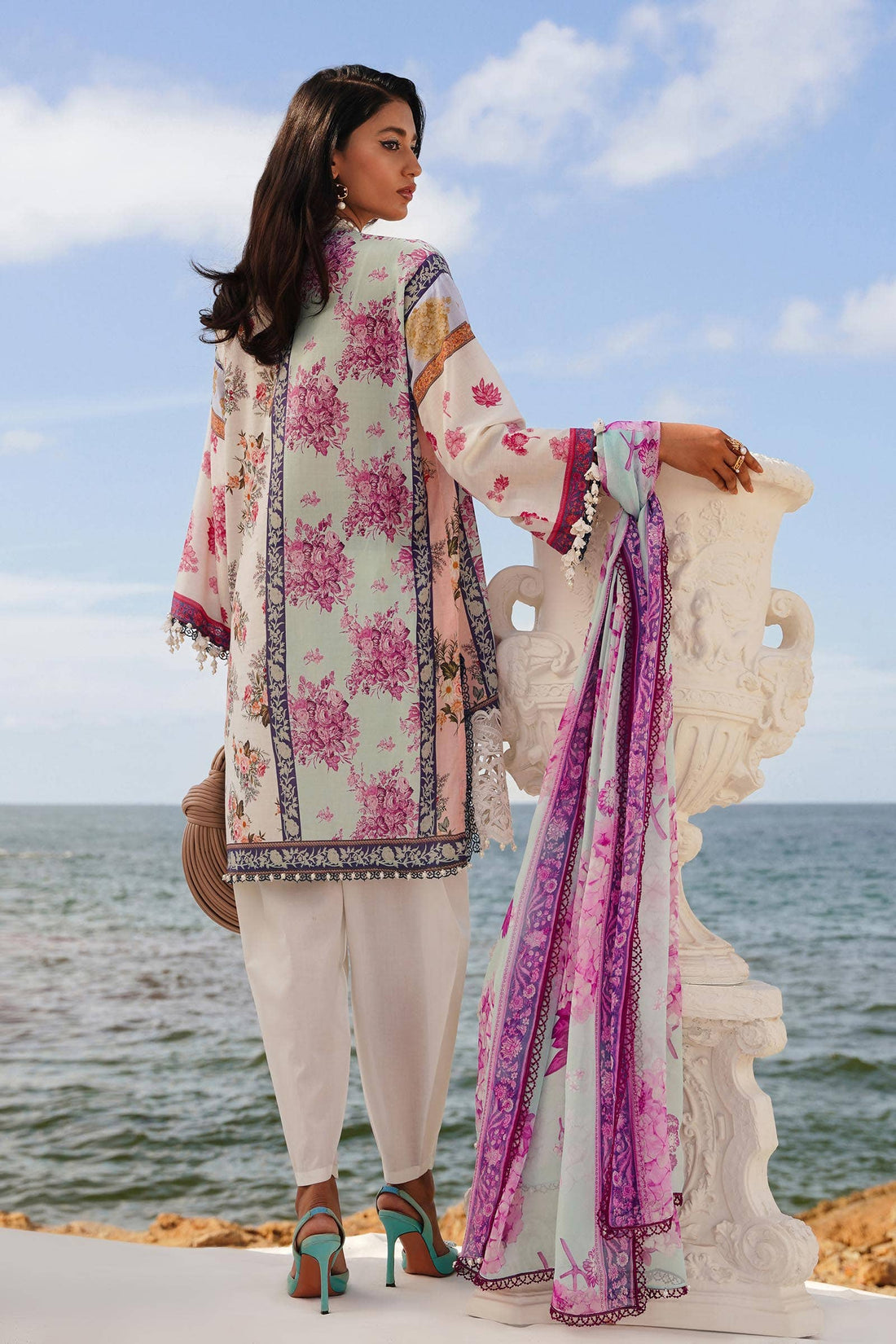 Sana Safinaz | Muzlin Spring 24 | M241-003B-CI - Official Sana Safinaz stockist in UK - Sakeena London