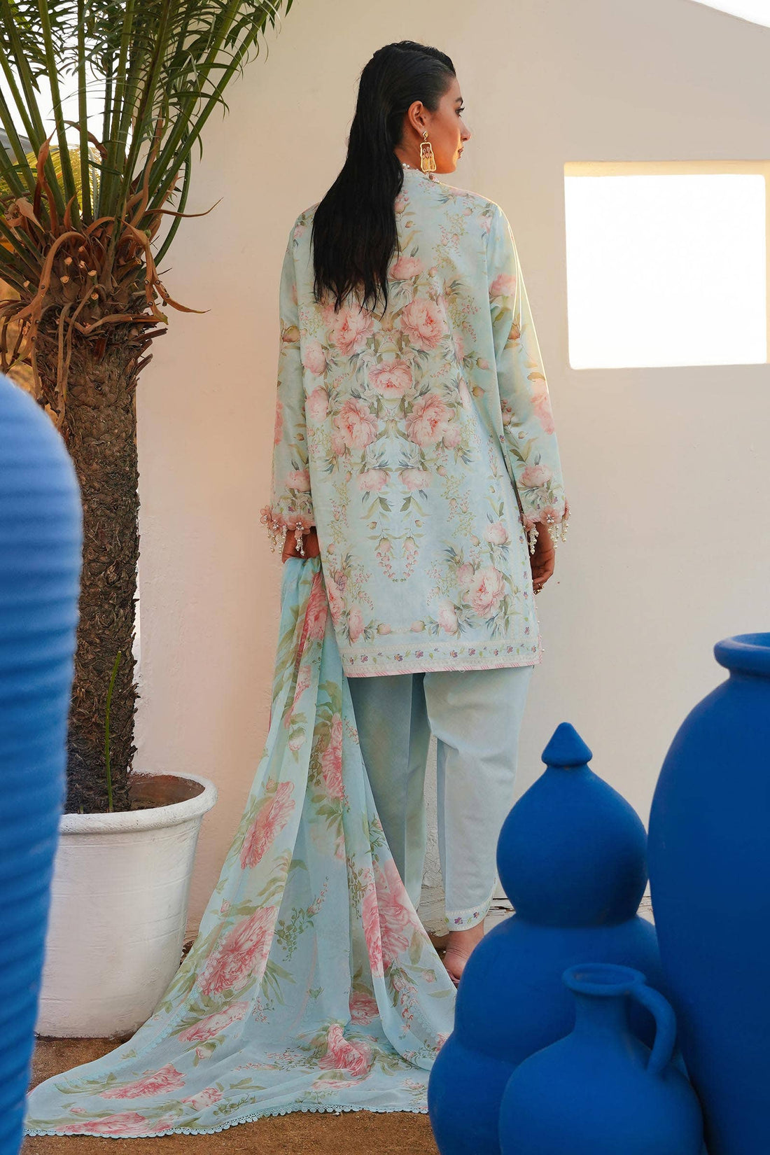 Sana Safinaz | Muzlin Spring 24 | M241-004A-CI - Official Sana Safinaz stockist in UK - Sakeena London