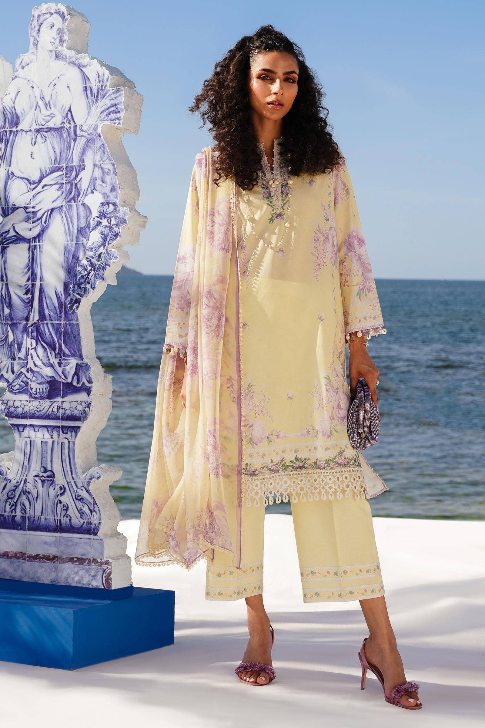 Sana Safinaz | Muzlin Spring 24 | M241-004B-CI - Official Sana Safinaz stockist in UK - Sakeena London