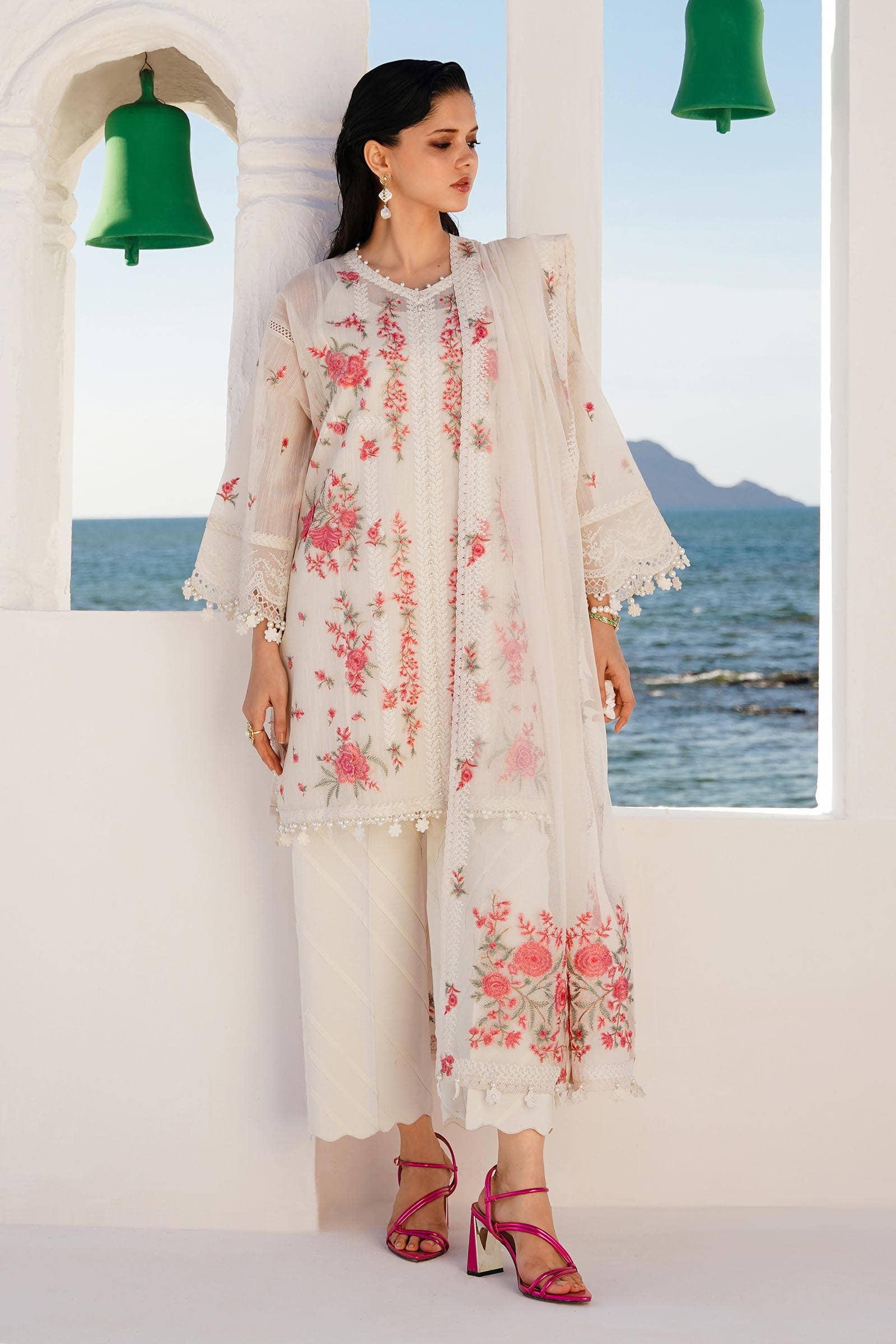 Sana Safinaz | Muzlin Spring 24 | M241-001A-CX - Official Sana Safinaz stockist in UK - Sakeena London