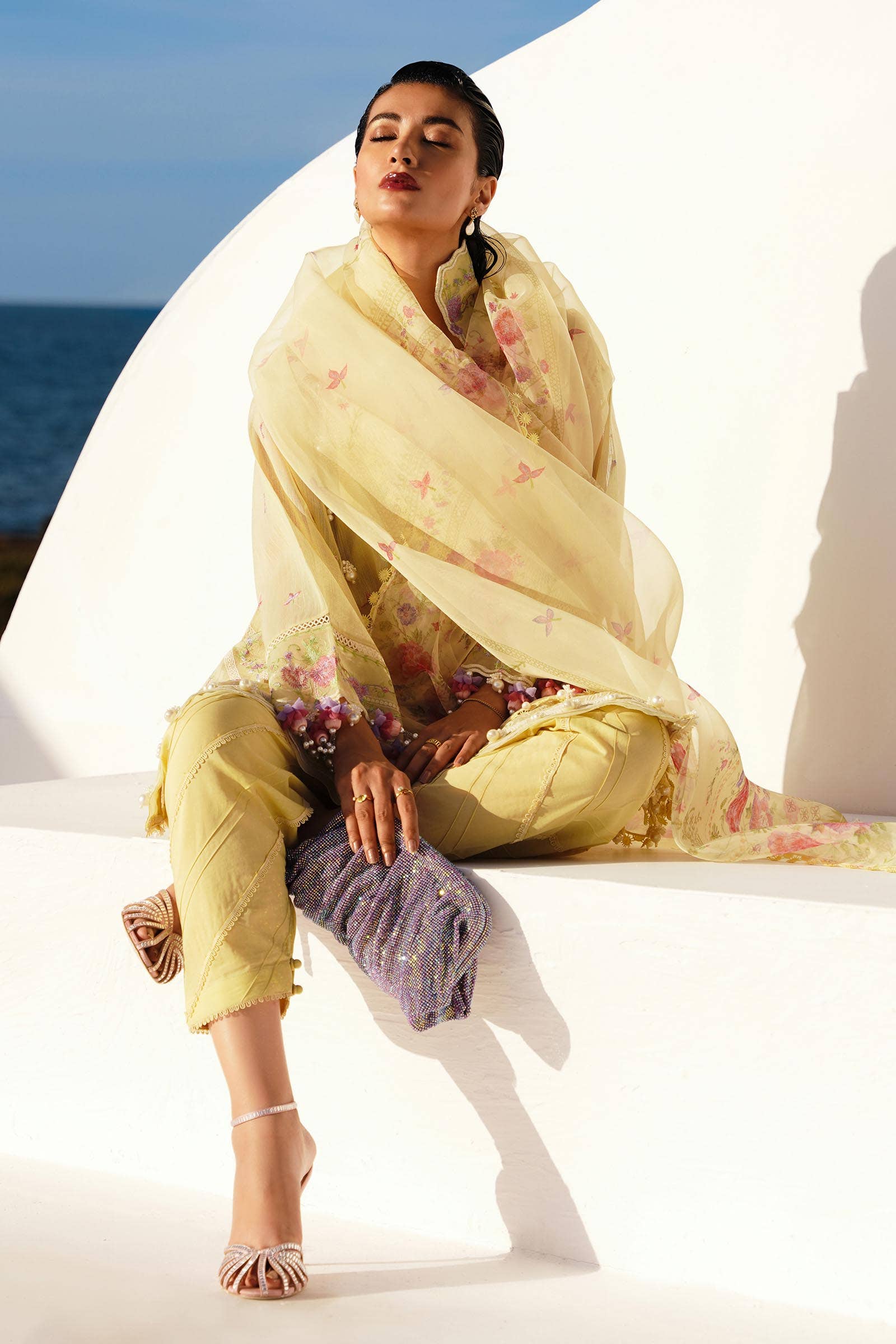 Sana Safinaz | Muzlin Spring 24 | M241-005B-CL - Official Sana Safinaz stockist in UK - Sakeena London