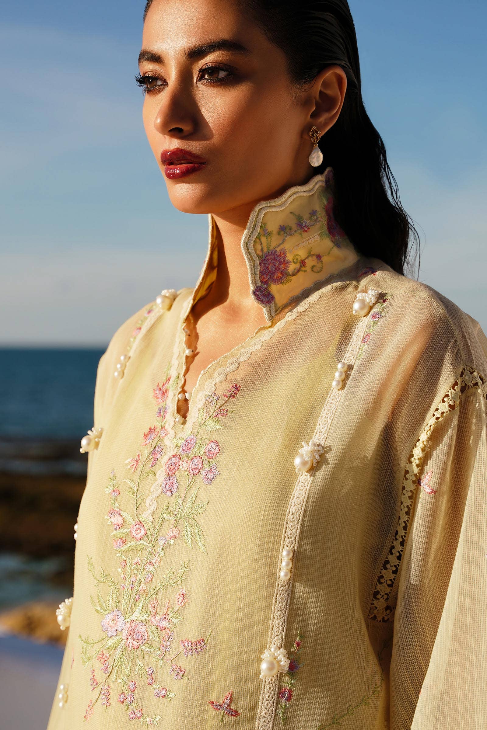 Sana Safinaz | Muzlin Spring 24 | M241-005B-CL - Official Sana Safinaz stockist in UK - Sakeena London