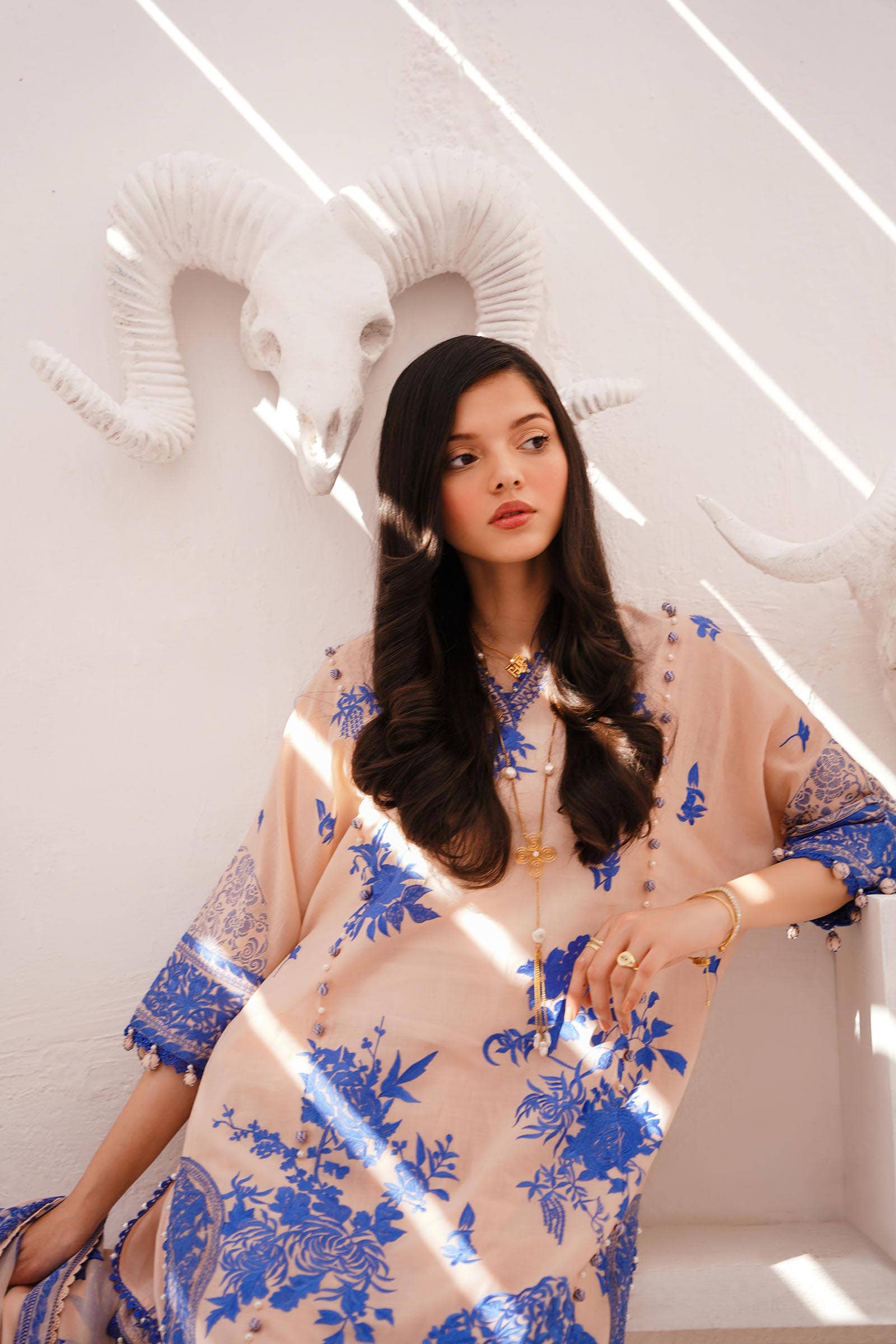 Sana Safinaz | Muzlin Spring 24 | M241-007B-CJ - Official Sana Safinaz stockist in UK - Sakeena London