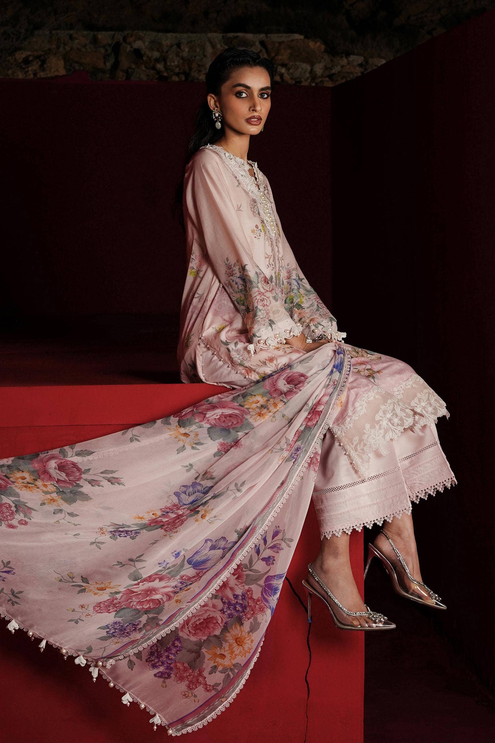 Sana Safinaz | Muzlin Spring 24 | M241-008A-CI - Official Sana Safinaz stockist in UK - Sakeena London