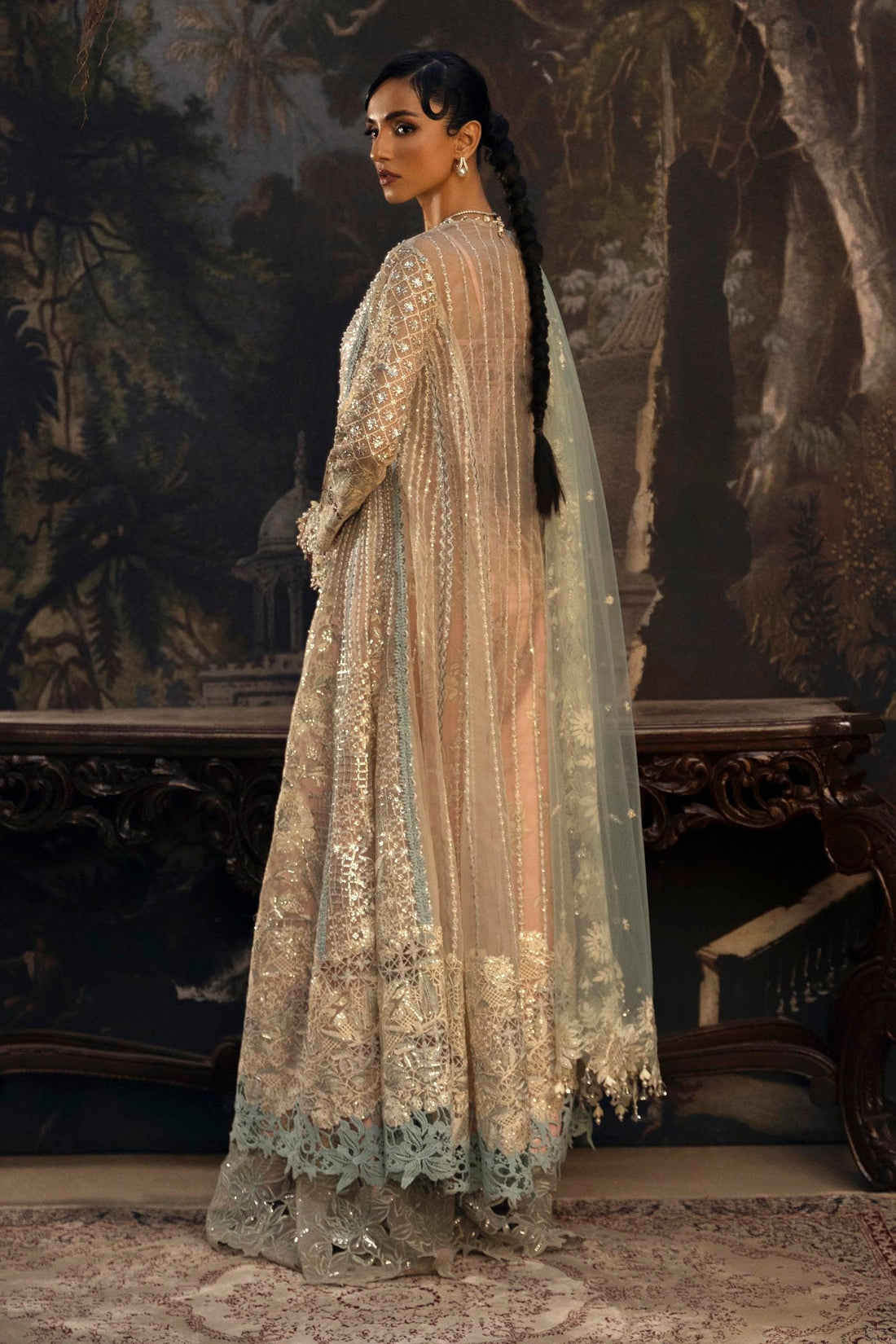 Sana Safinaz | Nura Festive 25 | N251-001-3CT - Official Sana Safinaz stockist in UK - Sakeena London