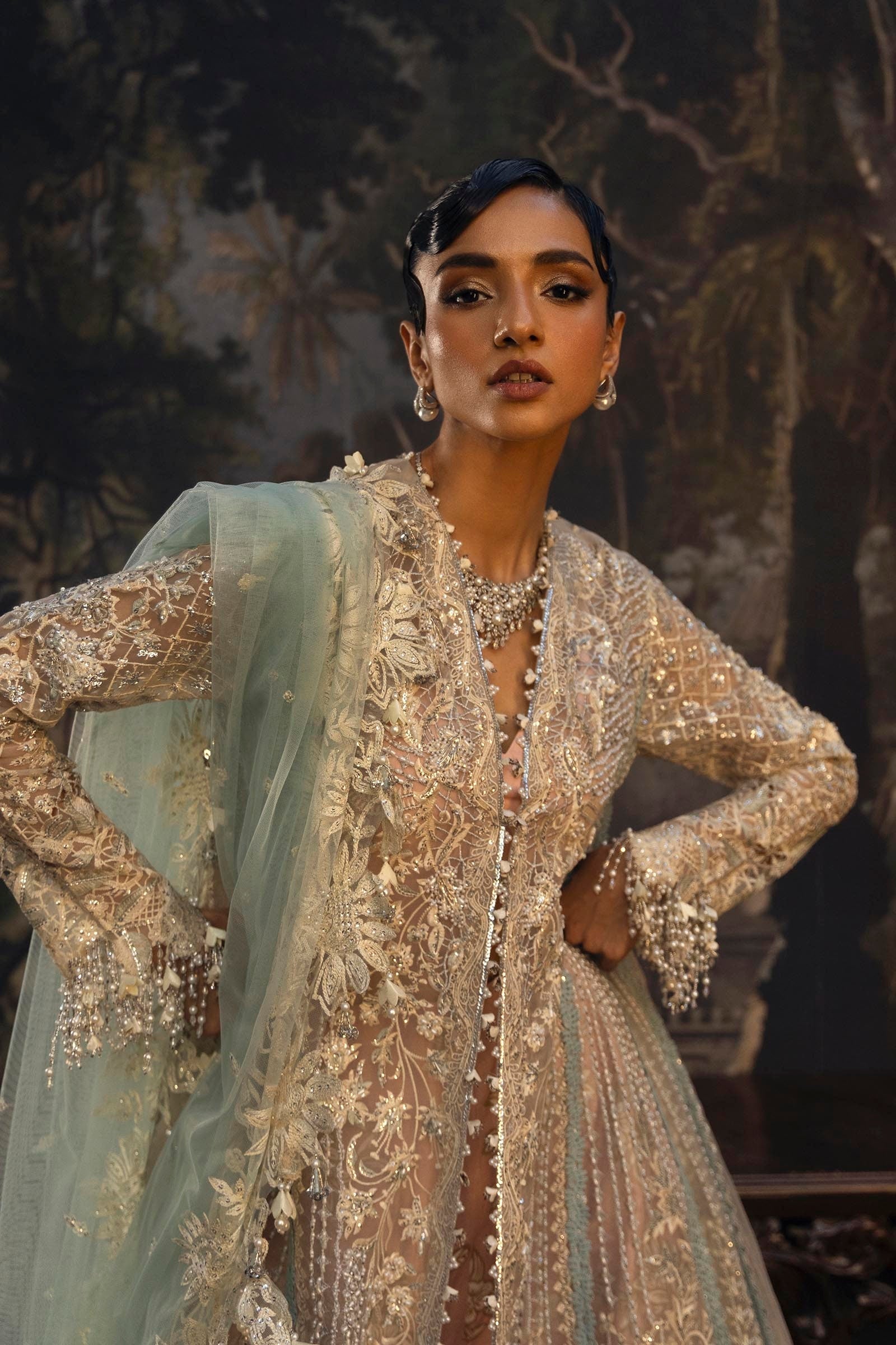 Sana Safinaz | Nura Festive 25 | N251-001-3CT - Official Sana Safinaz stockist in UK - Sakeena London