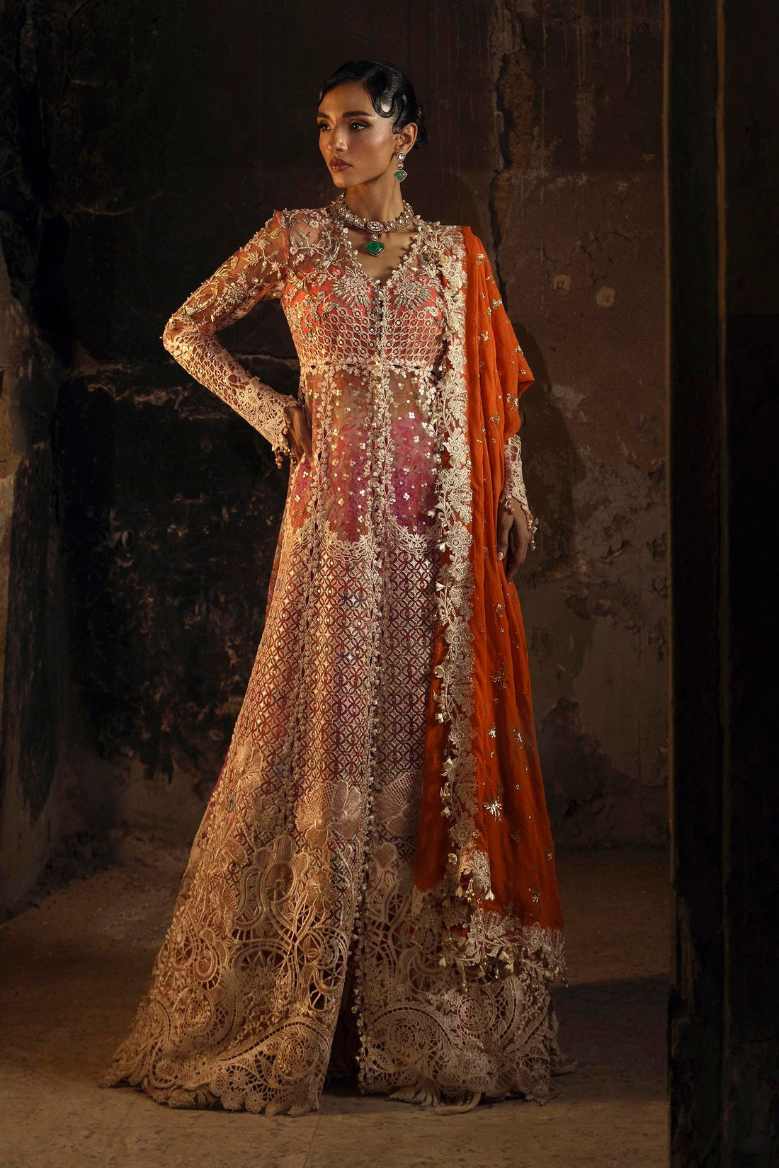 Sana Safinaz | Nura Festive 25 | N251-002-3CX - Official Sana Safinaz stockist in UK - Sakeena London