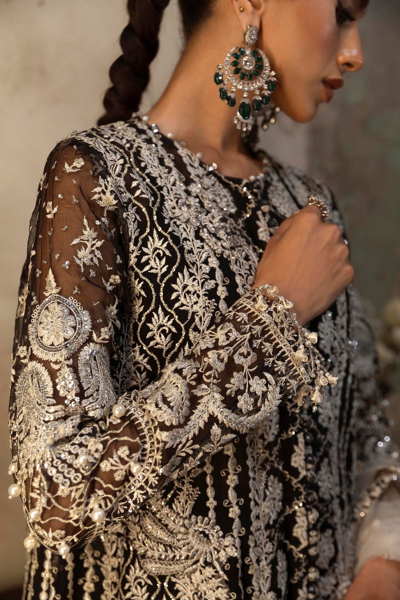 Sana Safinaz | Nura Festive 25 | N251-003-3CX - Official Sana Safinaz stockist in UK - Sakeena London