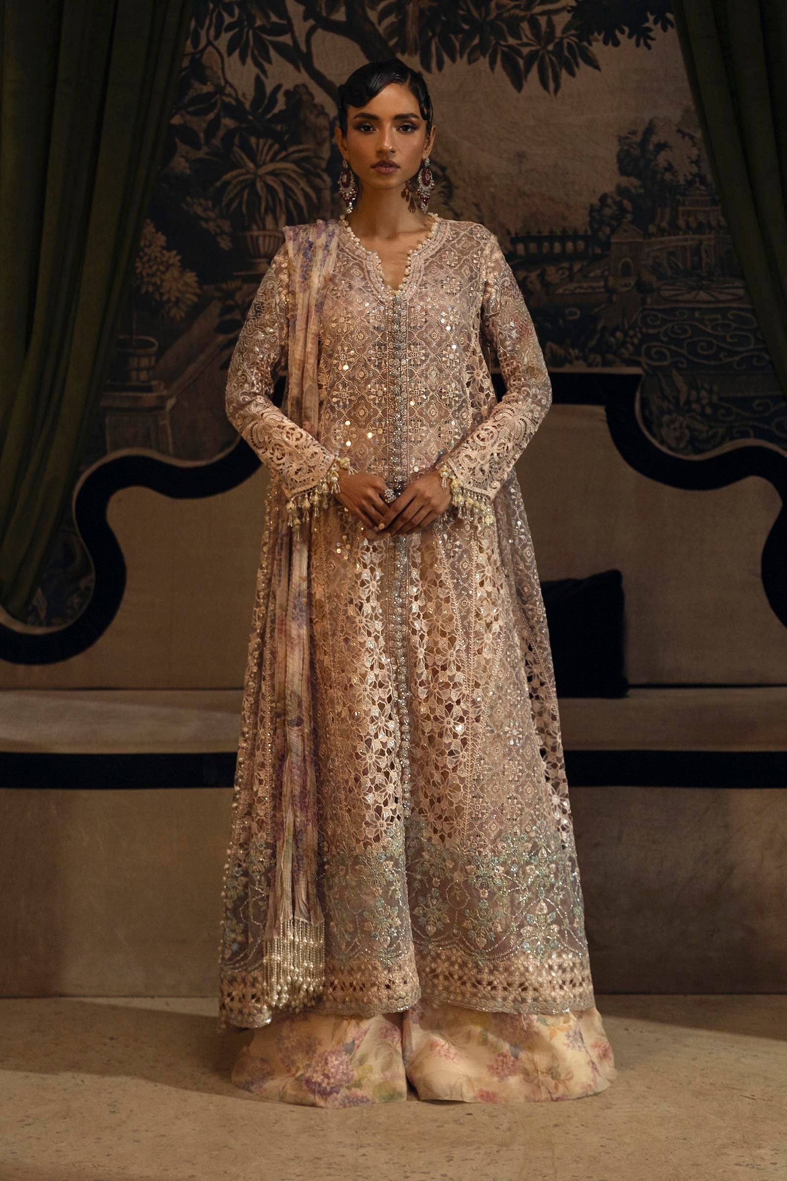 Sana Safinaz | Nura Festive 25 | N251-004-3DJ - Official Sana Safinaz stockist in UK - Sakeena London