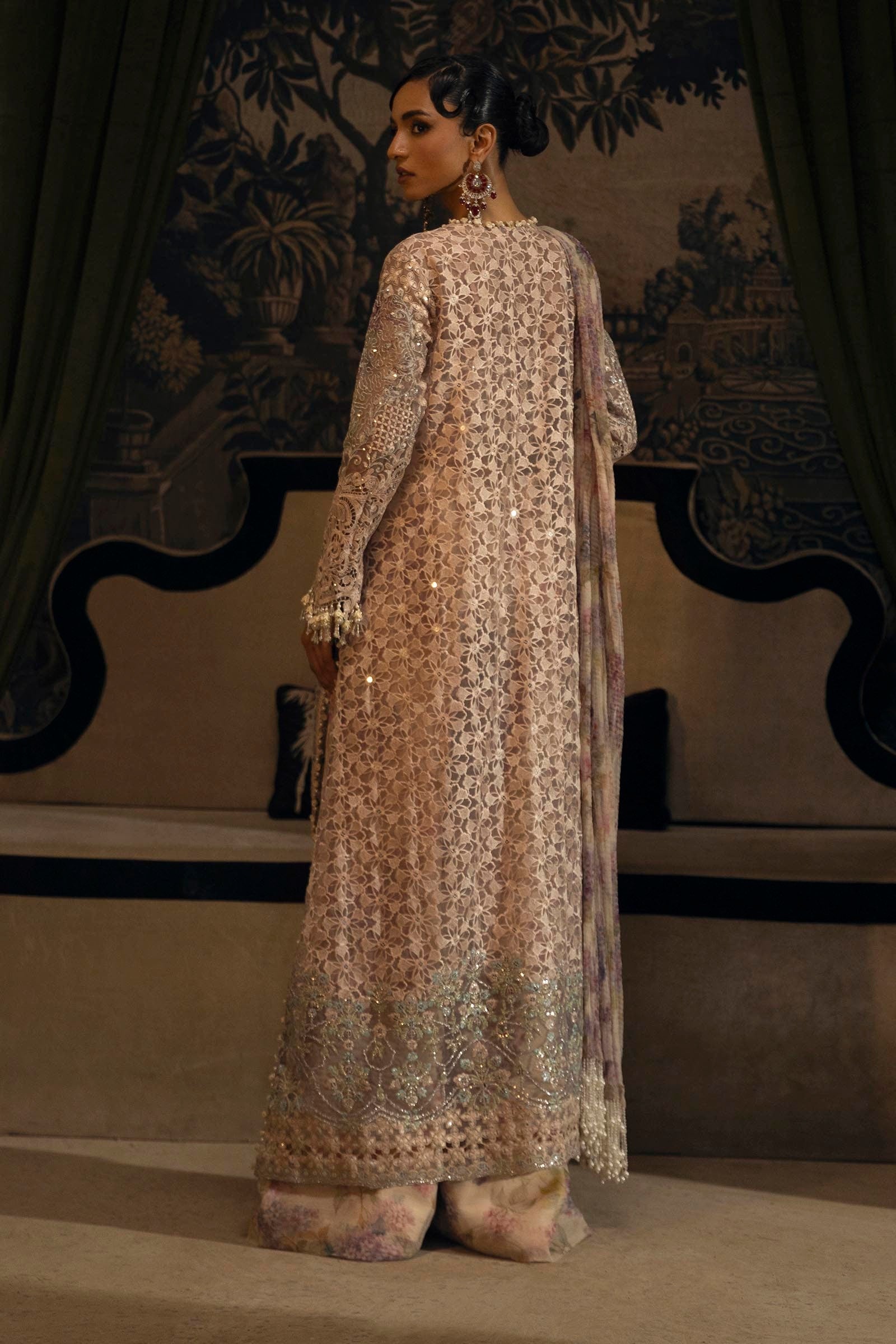 Sana Safinaz | Nura Festive 25 | N251-004-3DJ - Official Sana Safinaz stockist in UK - Sakeena London