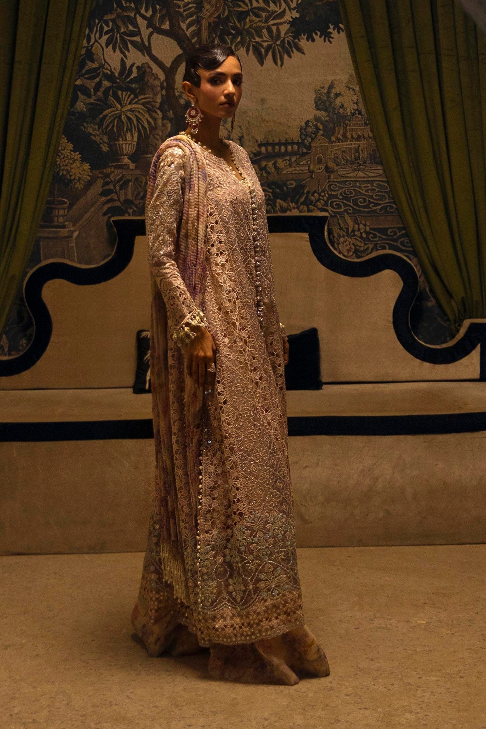 Sana Safinaz | Nura Festive 25 | N251-004-3DJ - Official Sana Safinaz stockist in UK - Sakeena London