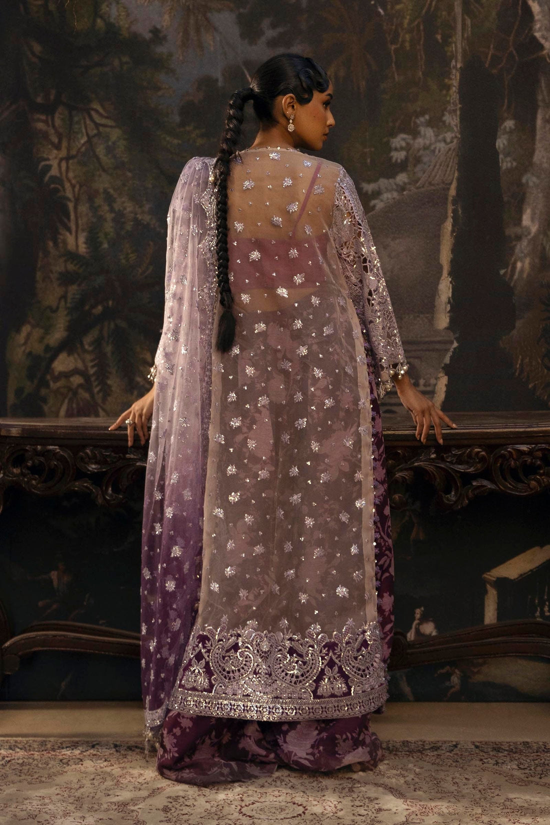 Sana Safinaz | Nura Festive 25 | N251-007-3DJ - Official Sana Safinaz stockist in UK - Sakeena London