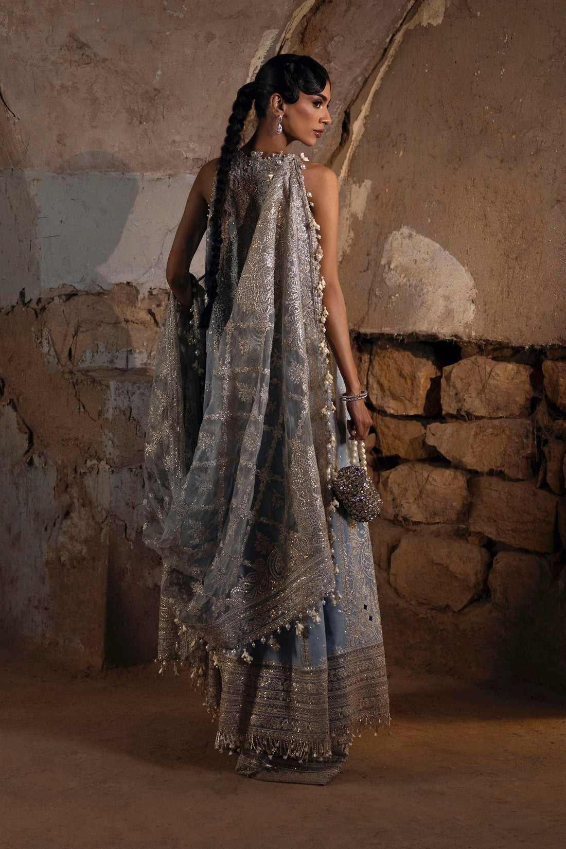 Sana Safinaz | Nura Festive 25 | N251-008-3CT - Official Sana Safinaz stockist in UK - Sakeena London