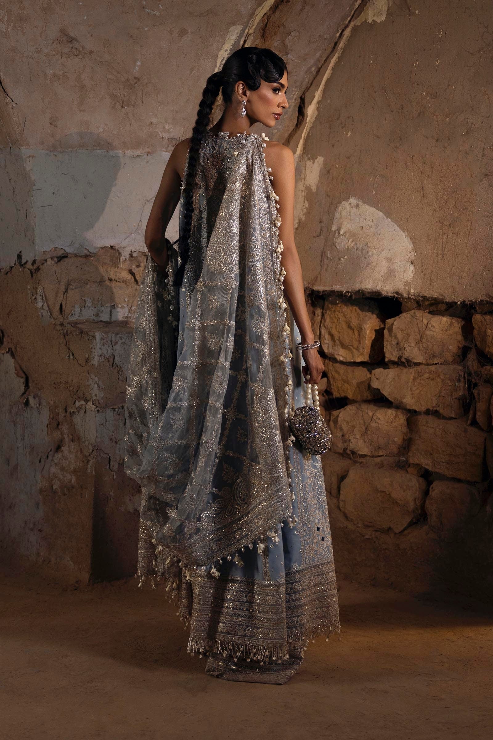 Sana Safinaz | Nura Festive 25 | N251-008-3CT - Official Sana Safinaz stockist in UK - Sakeena London