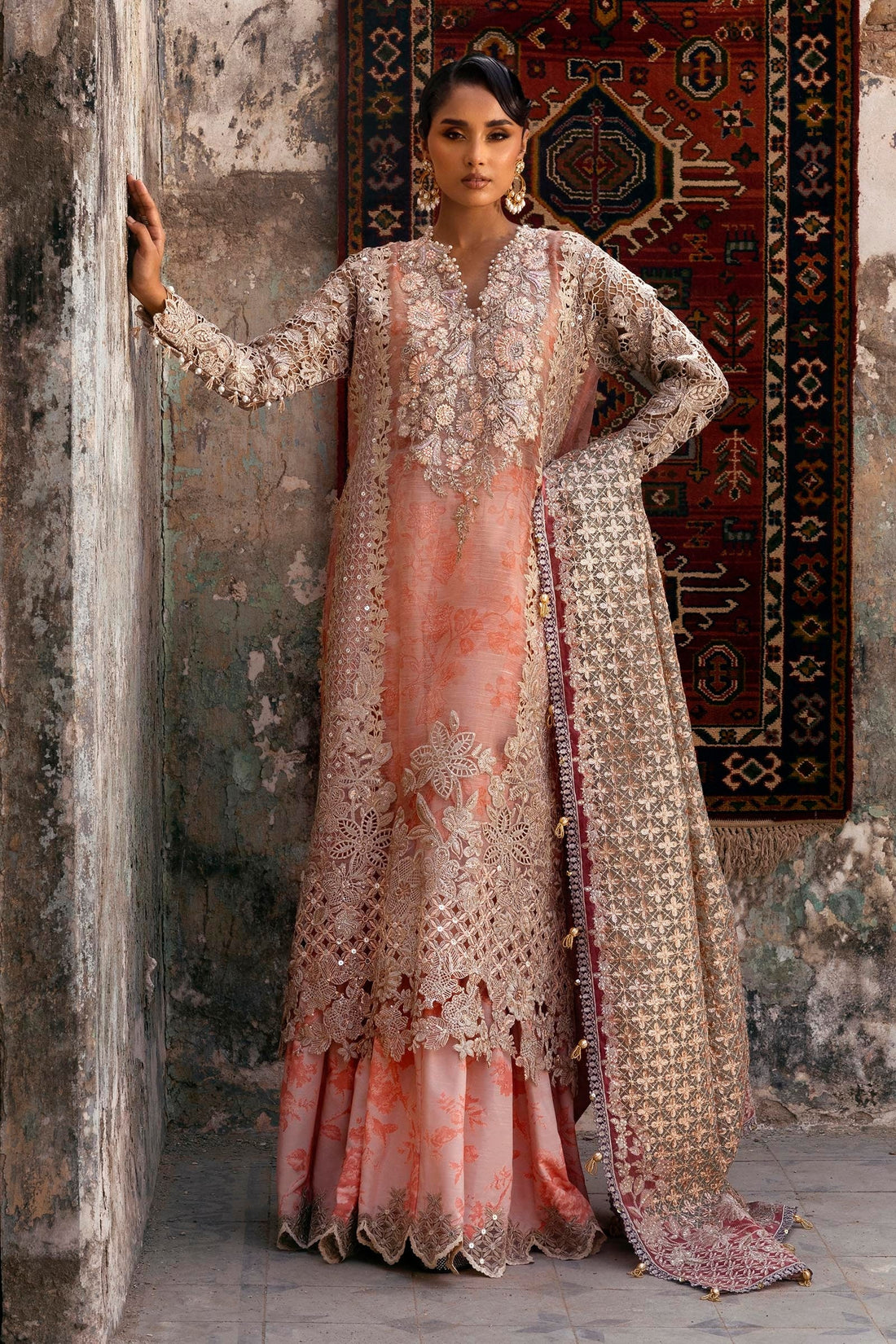Sana Safinaz | Nura Festive 25 | N252-001-3CX - Official Sana Safinaz stockist in UK - Sakeena London