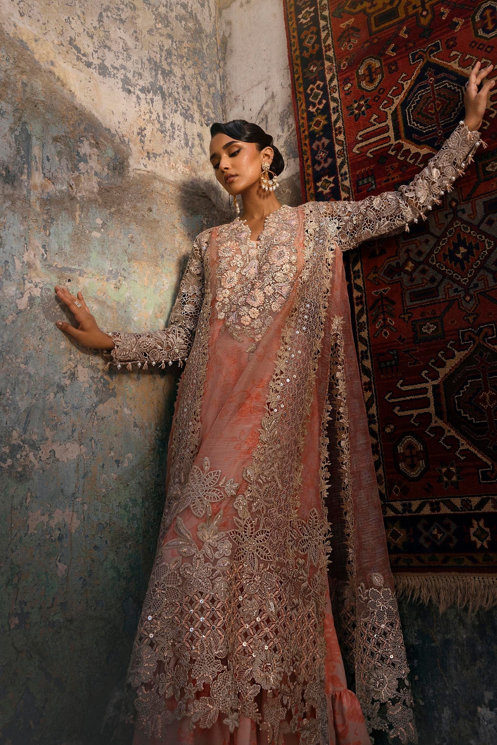 Sana Safinaz | Nura Festive 25 | N252-001-3CX - Official Sana Safinaz stockist in UK - Sakeena London