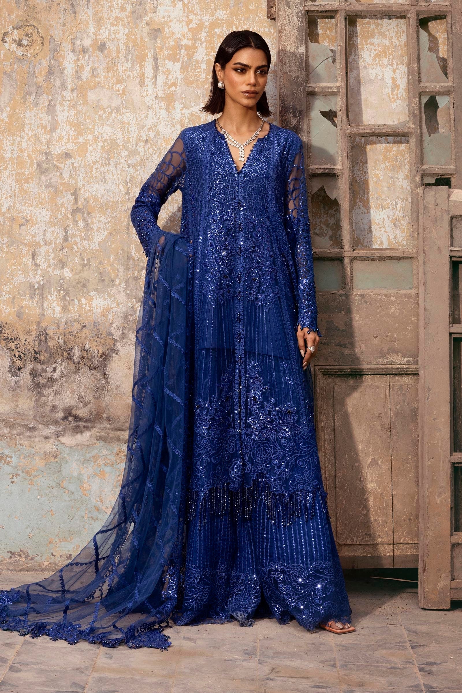 Sana Safinaz | Nura Festive 25 | N252-003-3CX - Official Sana Safinaz stockist in UK - Sakeena London