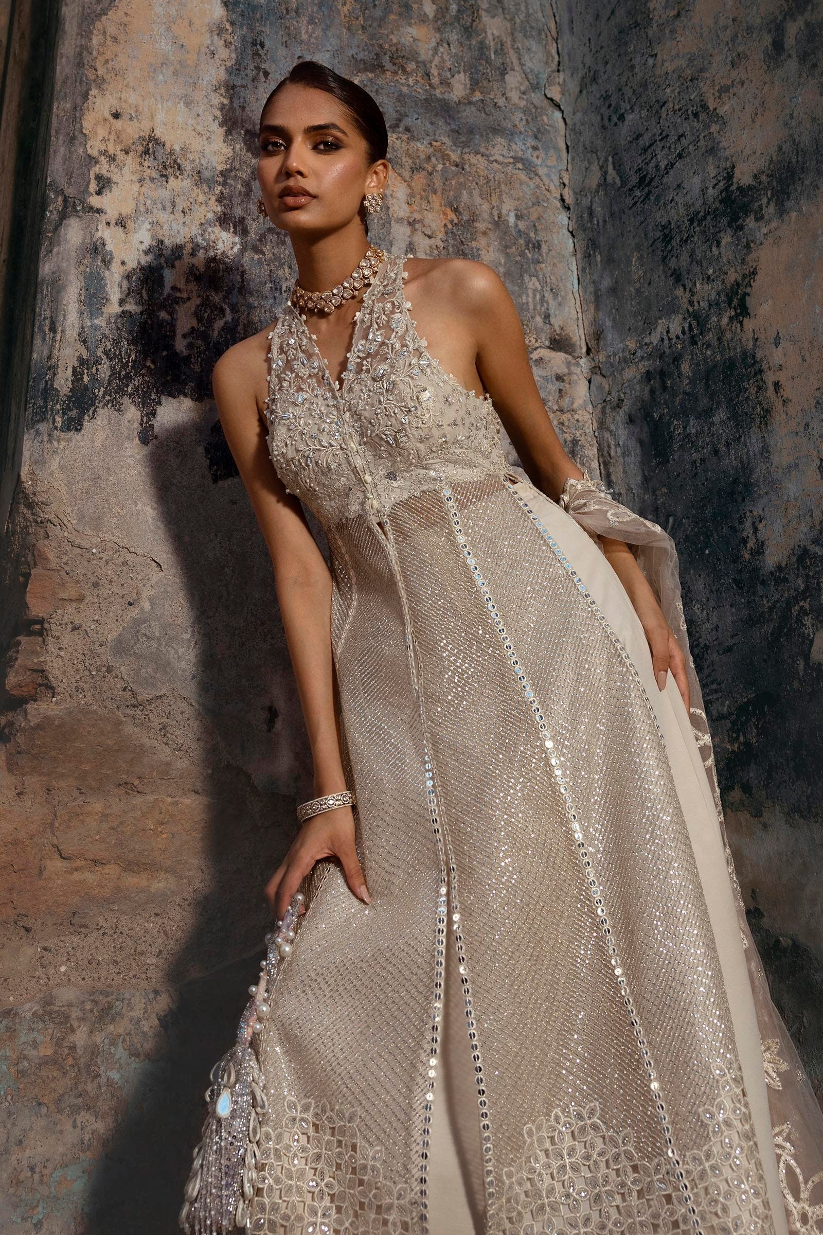 Sana Safinaz | Nura Festive 25 | N252-004-3CX - Official Sana Safinaz stockist in UK - Sakeena London