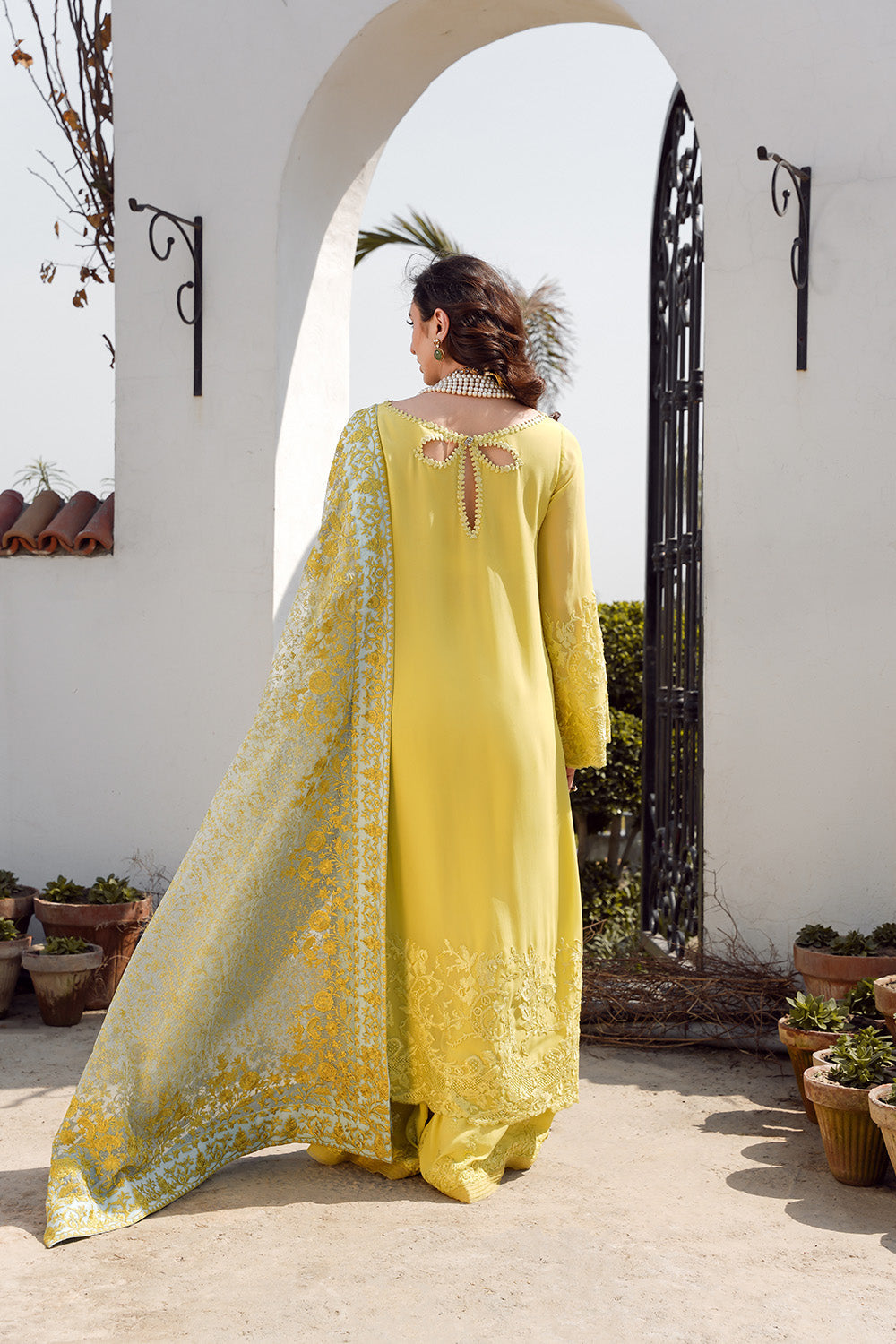 Nilofer Shahid | Verve Summer 24 | Evara (3pc) ÃÂ¢- Verve SS 24 - Official Nilofer Shahid stockist in UK - Sakeena London