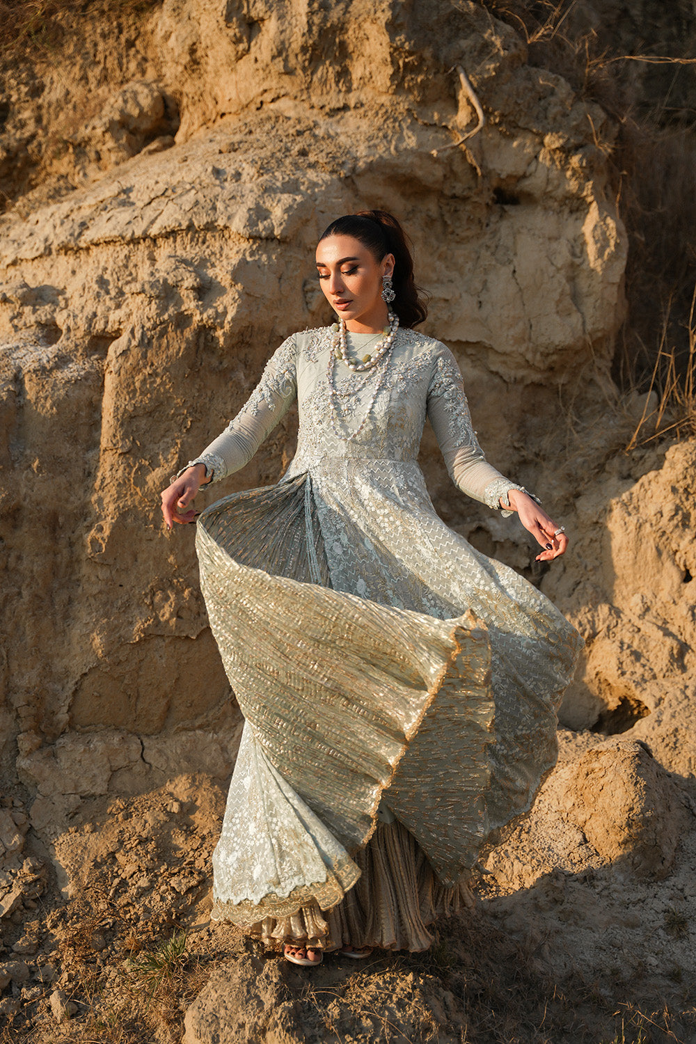 Nilofer Shahid | Verve Summer 24 | Mavi ÃÂ¢- Verve SS 24 - Official Nilofer Shahid stockist in UK - Sakeena London